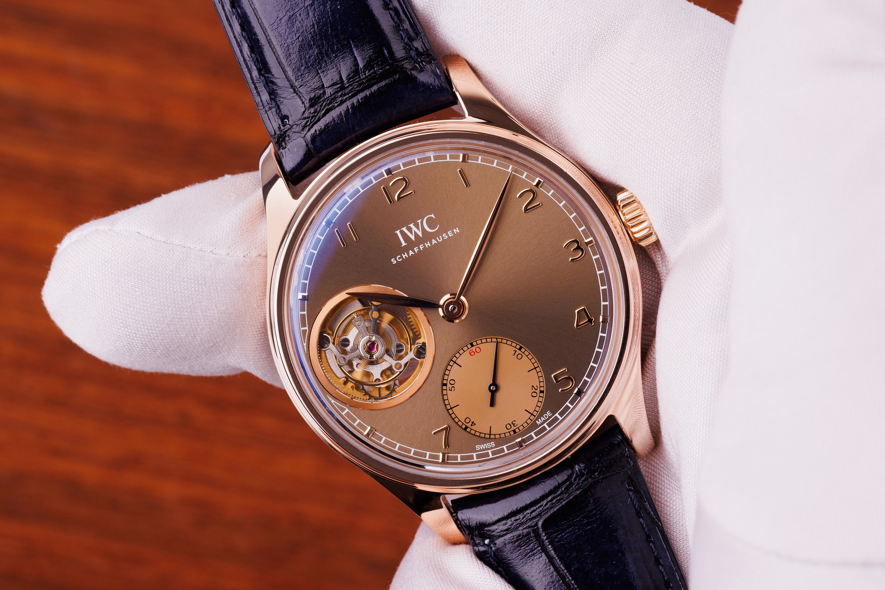 IWC Portugieser Tourbillon “Metropolitan Boutique Edition” | REF. IW546304 | 18k Rose Gold | Hand-Wound | 43mm | Box & Papers | 2014