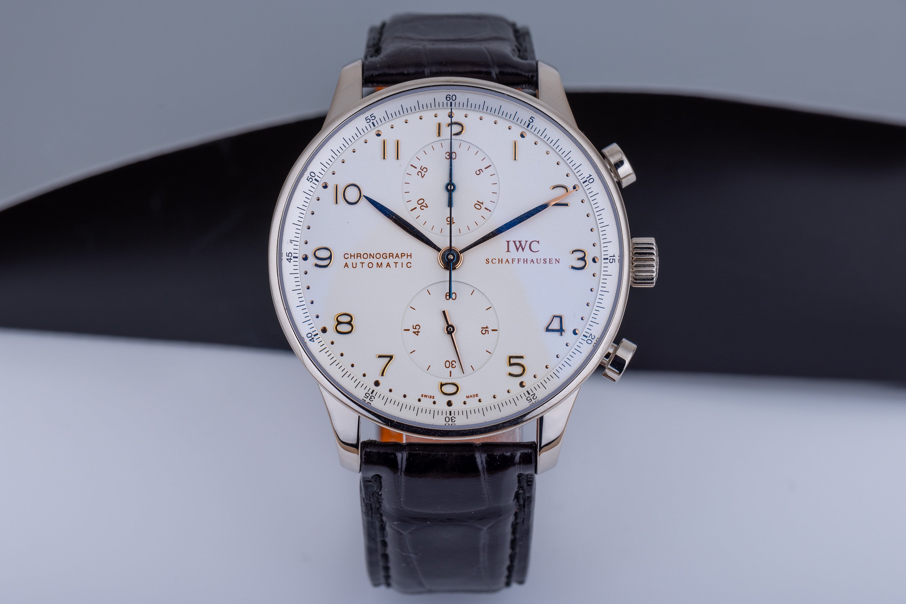 IWC Portugese Chronograph | REF. IW371467 | 18k White Gold | Box & Papers | 41mm | 2008