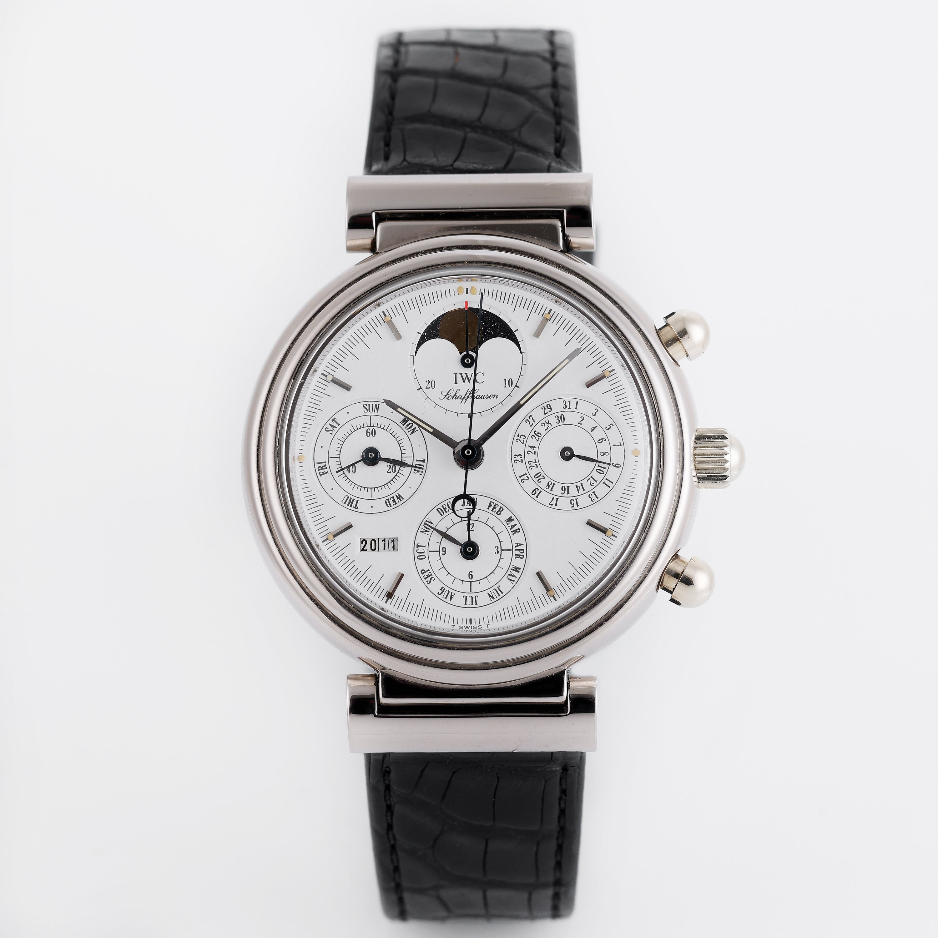 IWC Da Vinci | REF. IW3750 | Perpetual Calender Chronograph | 18k White Gold | Moonphase