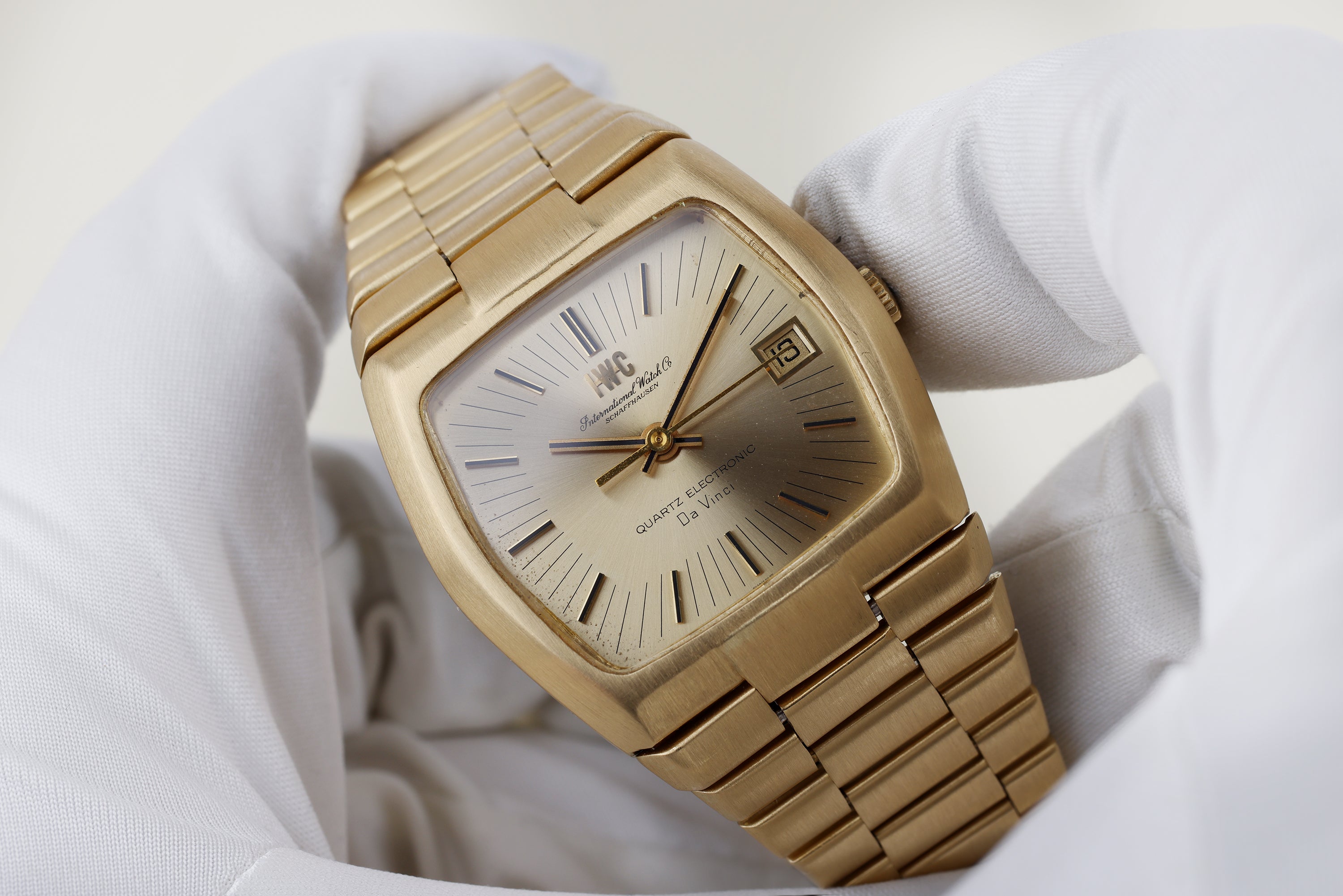 IWC Da Vinci 'Beta 21' Quartz Electronic | REF. 3501 | 18k Yellow Gold | 38mm