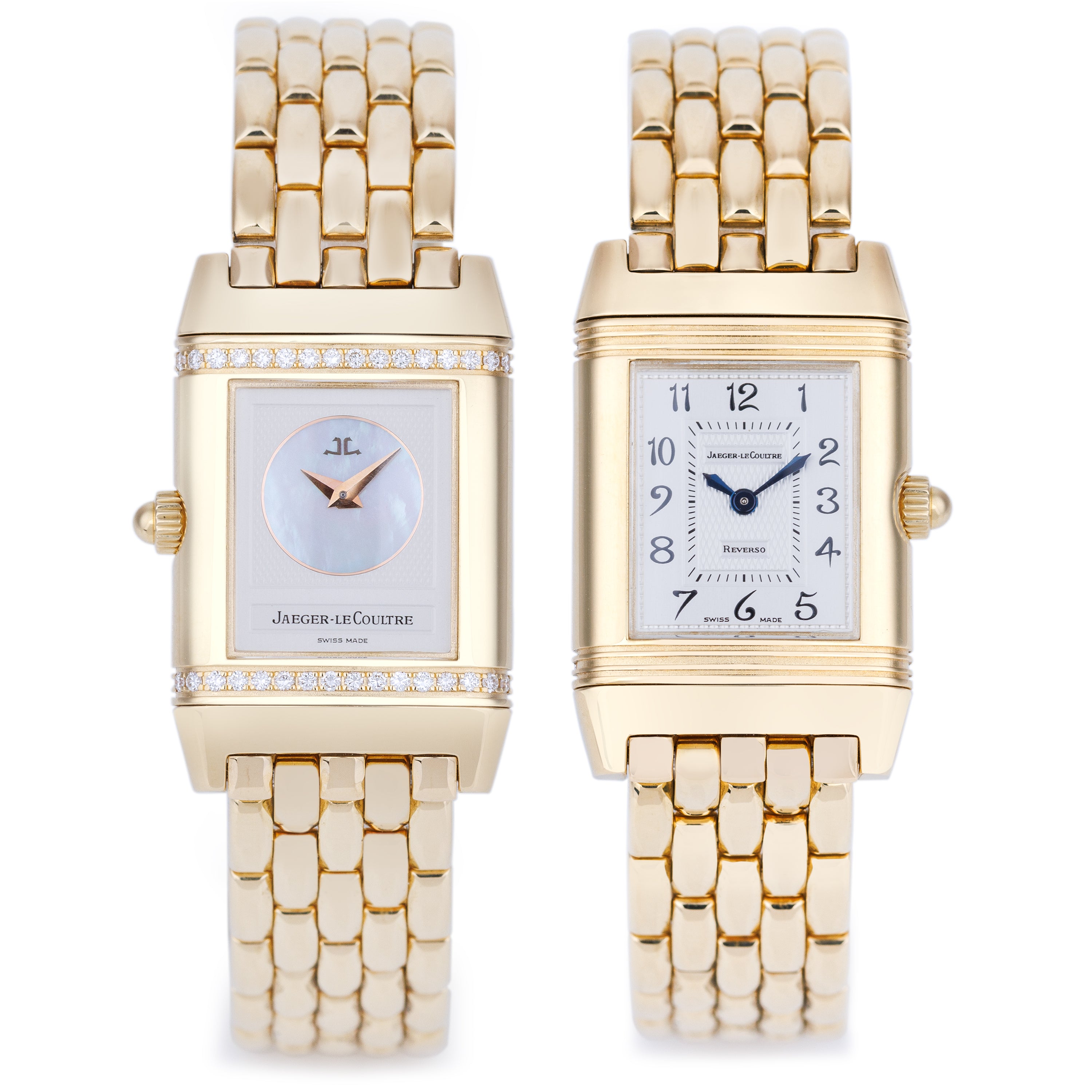 Jaeger-LeCoultre Reverso Duetto | REF. 266.1.44 | 18k Yellow Gold | 20.5mm | Quartz