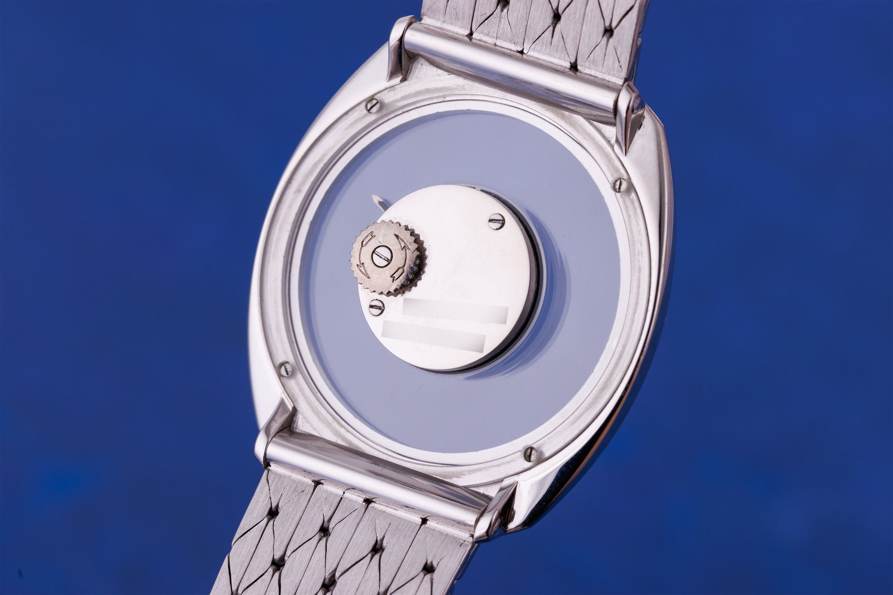 Jaeger-LeCoultre Mystery Watch | REF. 7673 22 | 18k White Gold | 33mm | Manual Wind | New Old Stock | 1970s