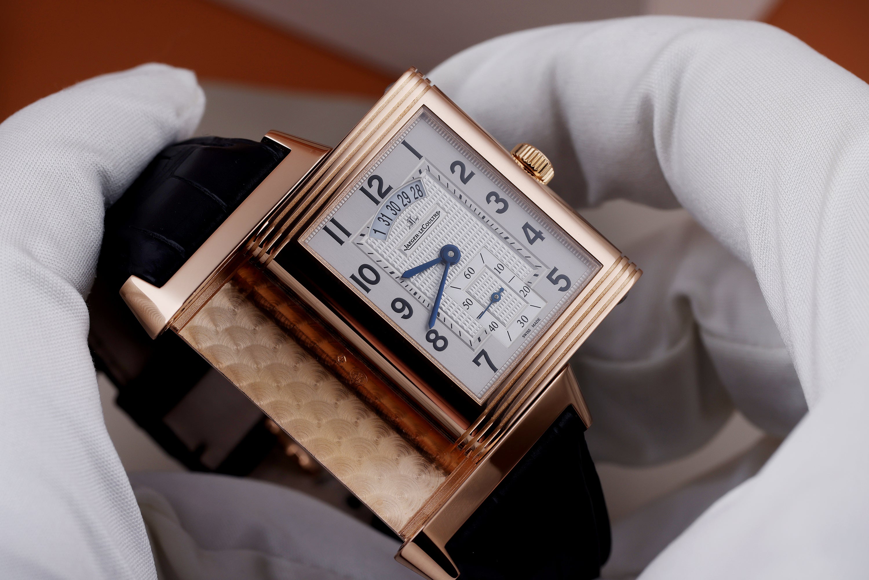 Jaeger-LeCoultre Grande Reverso Duo | REF. 273.2.85 | 18k Rose Gold | Manual Wind | 30mm | Box & Papers | 2015