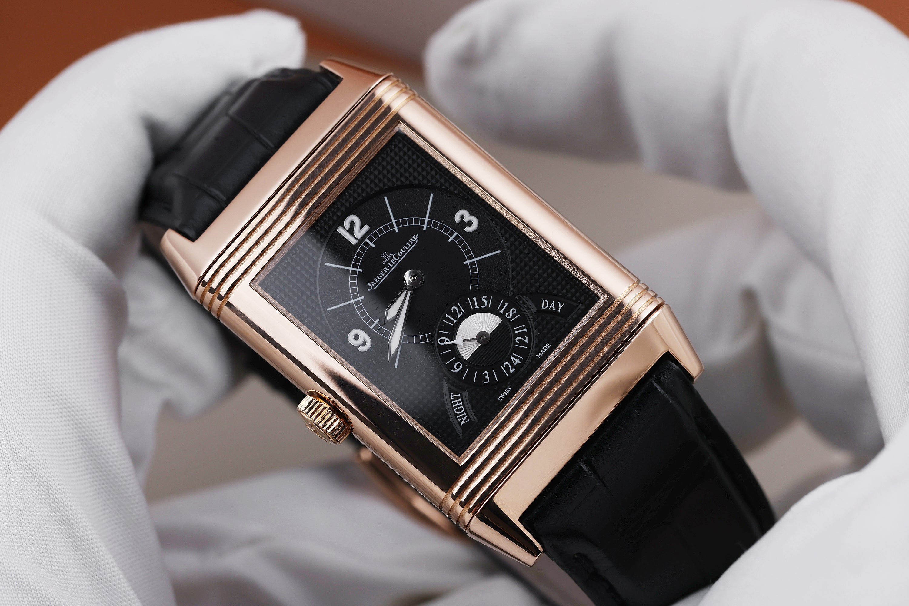 Jaeger-LeCoultre Grande Reverso Duo | REF. 273.2.85 | 18k Rose Gold | Manual Wind | 30mm | Box & Papers | 2015
