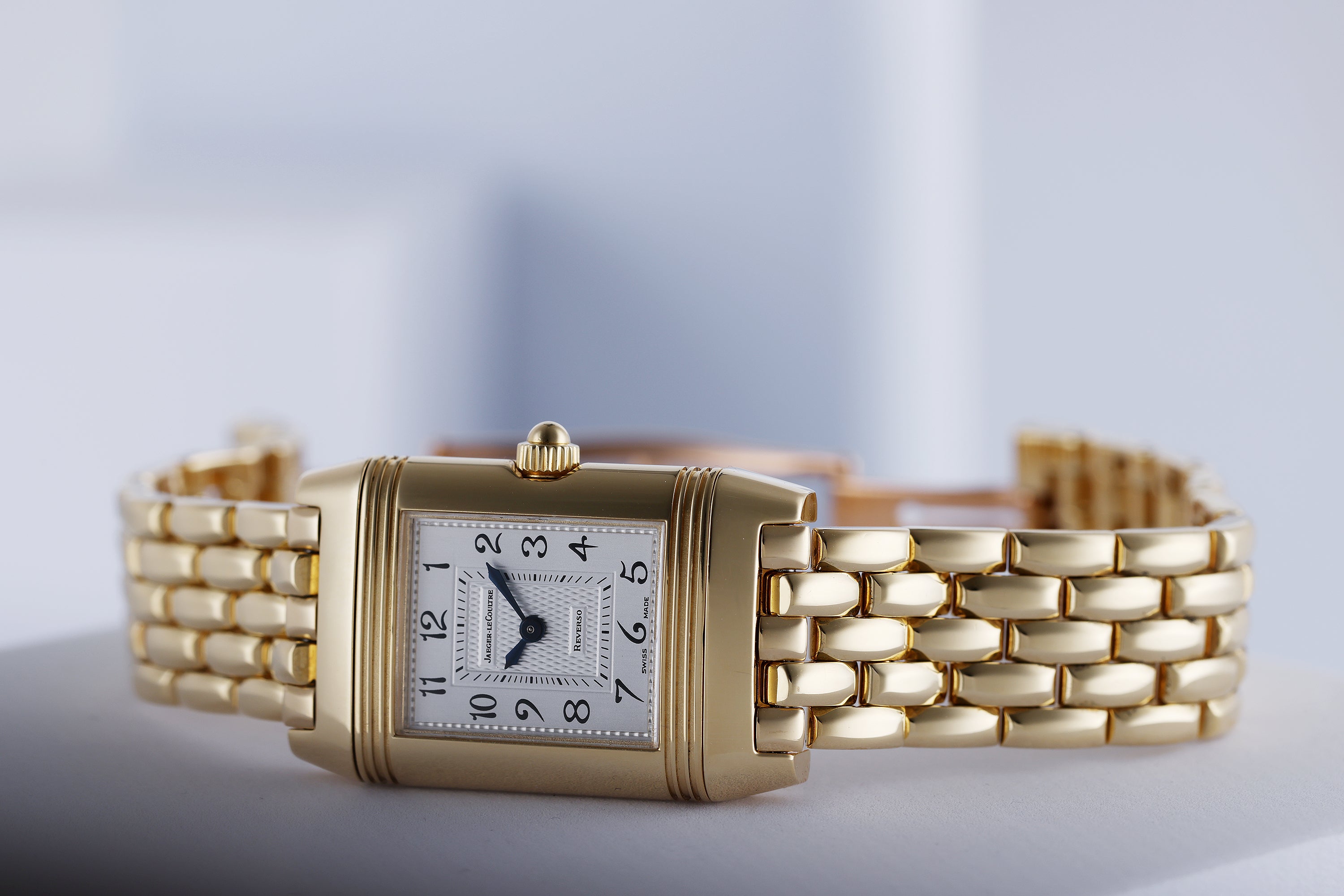 Jaeger-LeCoultre Reverso Duetto | REF. 266.1.44 | 18k Yellow Gold | 20.5mm | Quartz