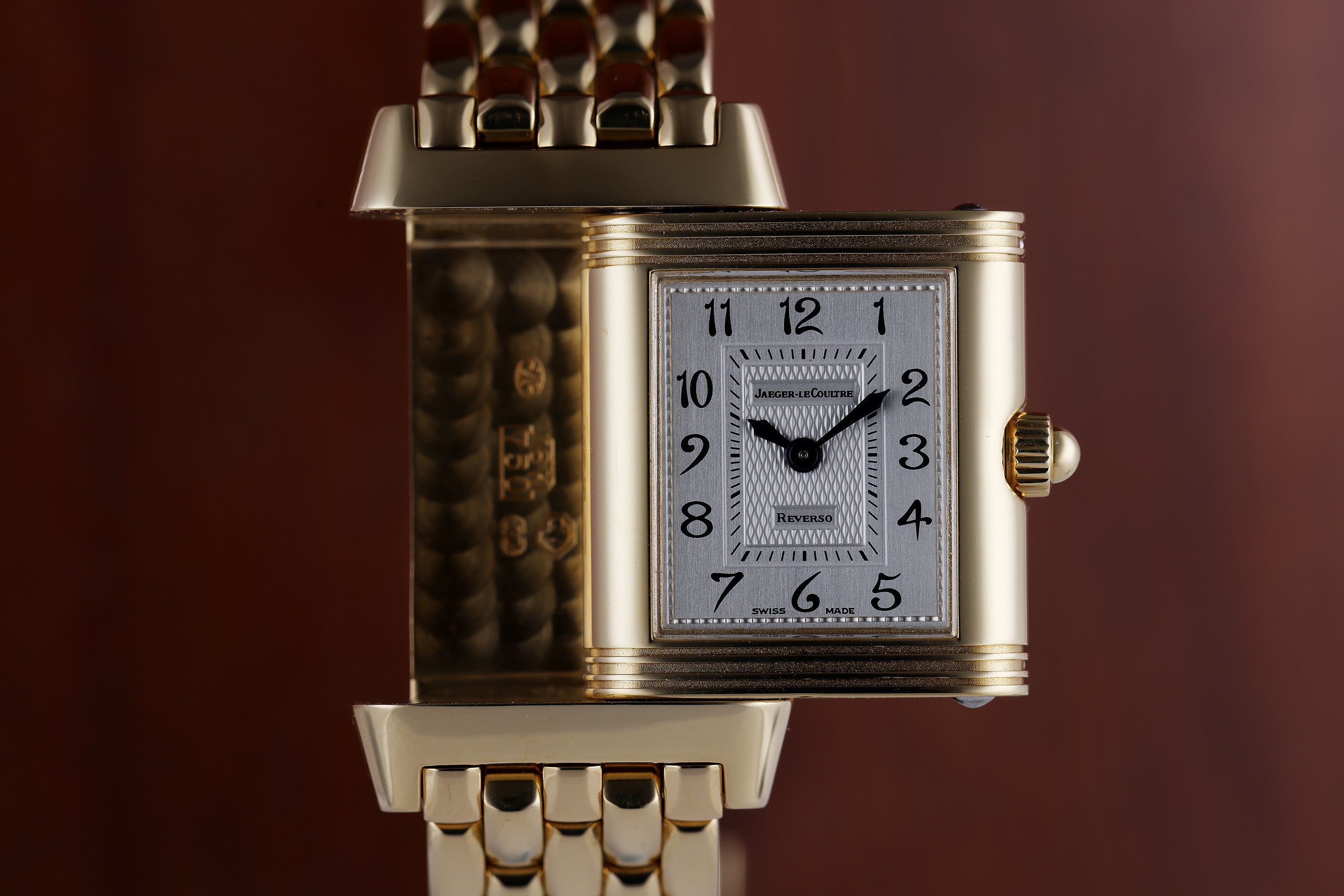 Jaeger-LeCoultre Reverso Duetto | REF. 266.1.44 | 18k Yellow Gold | 20.5mm | Quartz