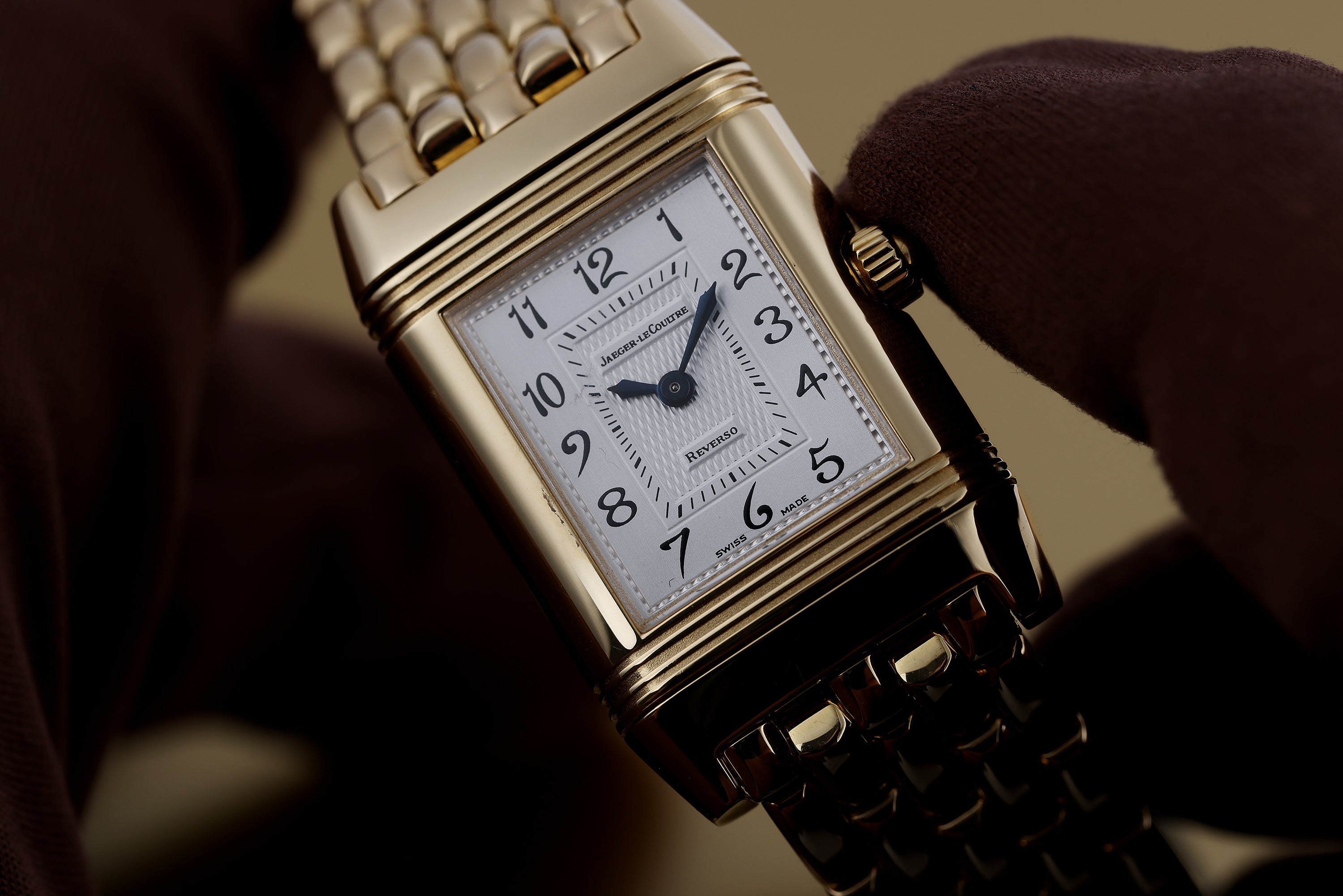 Jaeger-LeCoultre Reverso Duetto | REF. 266.1.44 | 18k Yellow Gold | 20.5mm | Quartz