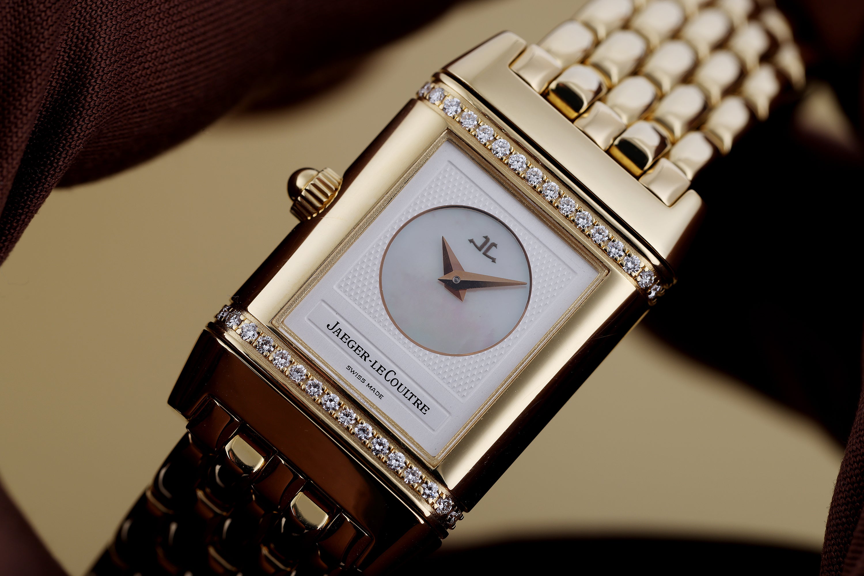 Jaeger-LeCoultre Reverso Duetto | REF. 266.1.44 | 18k Yellow Gold | 20.5mm | Quartz