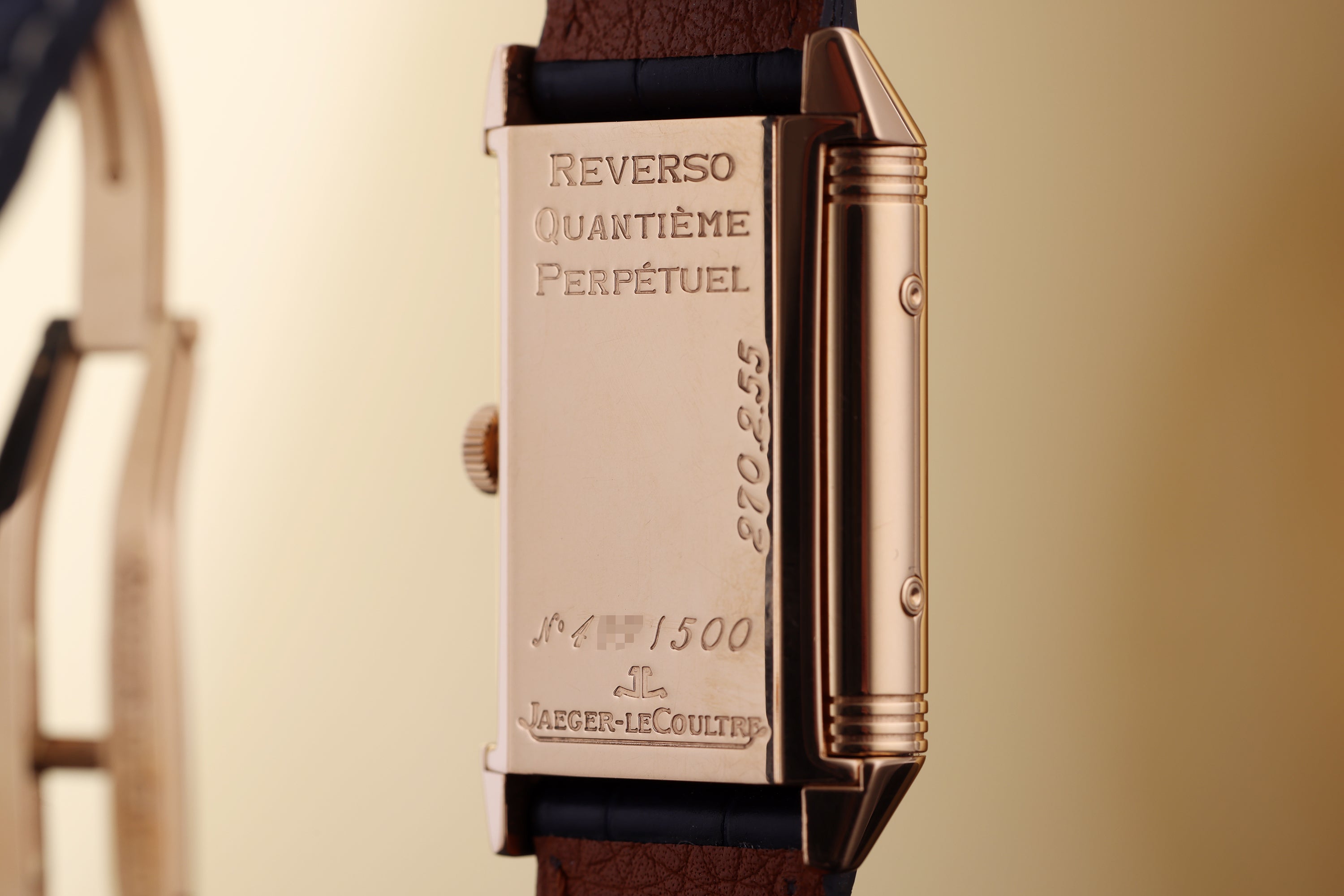 Jaeger-LeCoultre Reverso Quantième Perpetual | REF. 270.2.55 | Limited 500 Pieces | 18k Rose Gold | 26mm | 2000s