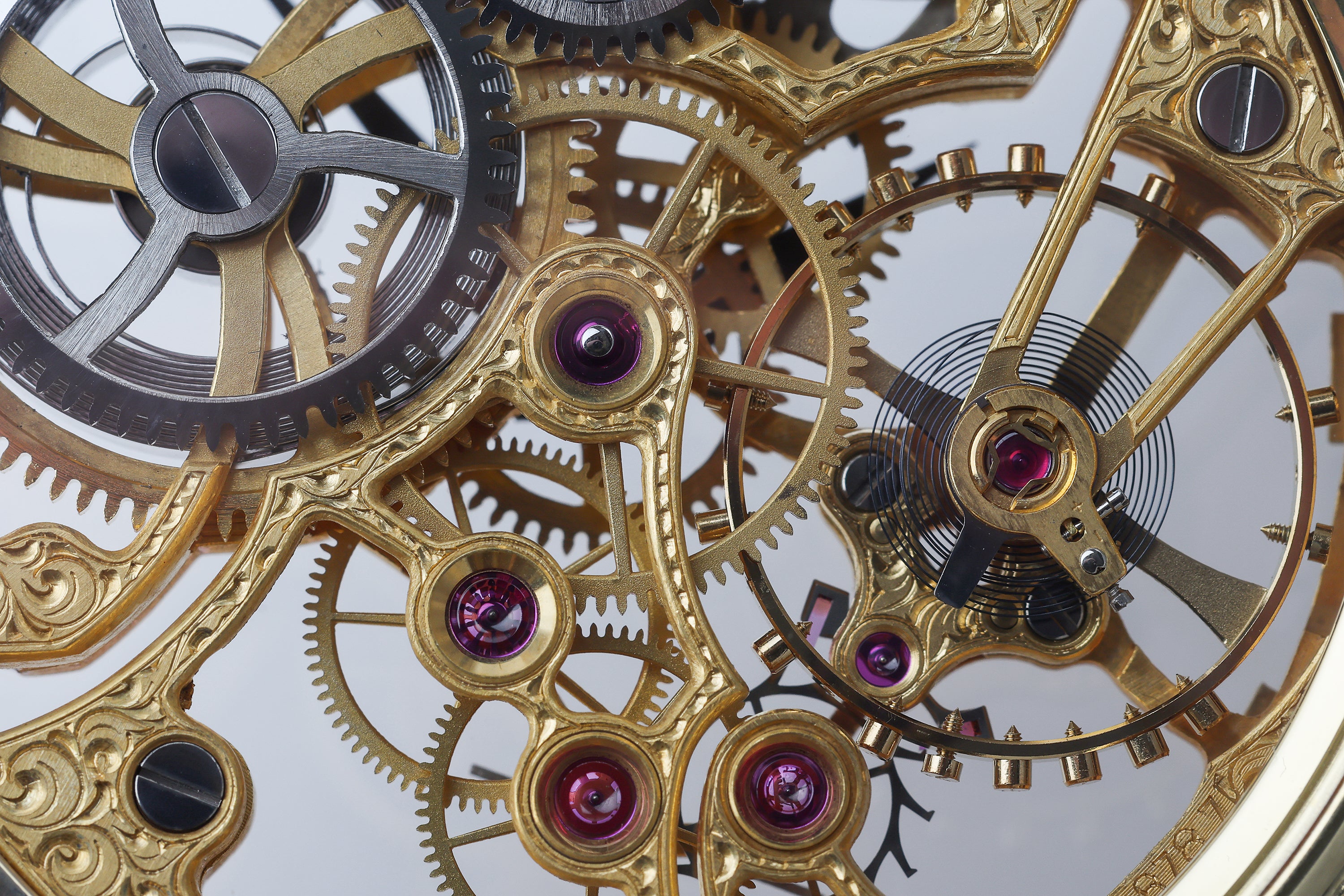 Rare Longines Pocket Watch | Diamonds & Sapphires | 18k Yellow & White Gold | 50mm | 1980's
