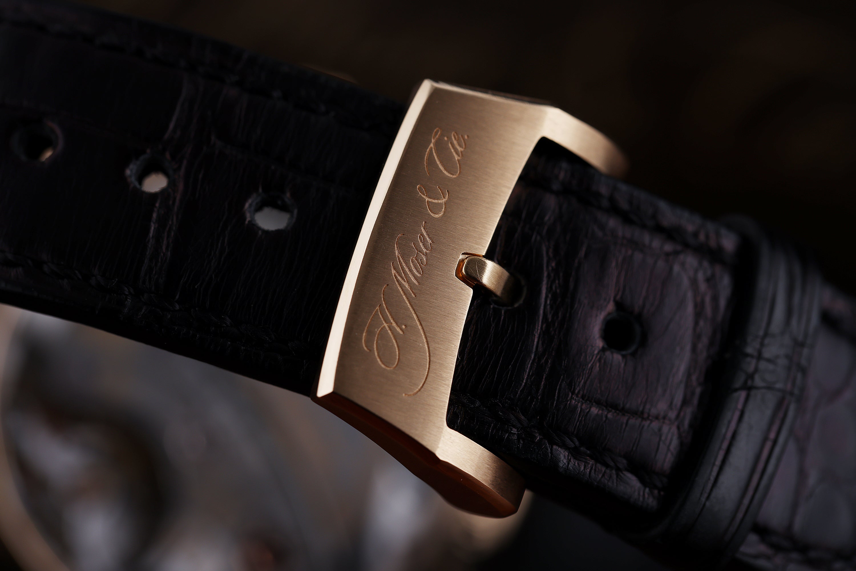 H. Moser & Cie Endeavour | REF. 1343-0102 | Black Dial | 40.9mm | 18k Rose Gold | Box & Papers | 2015
