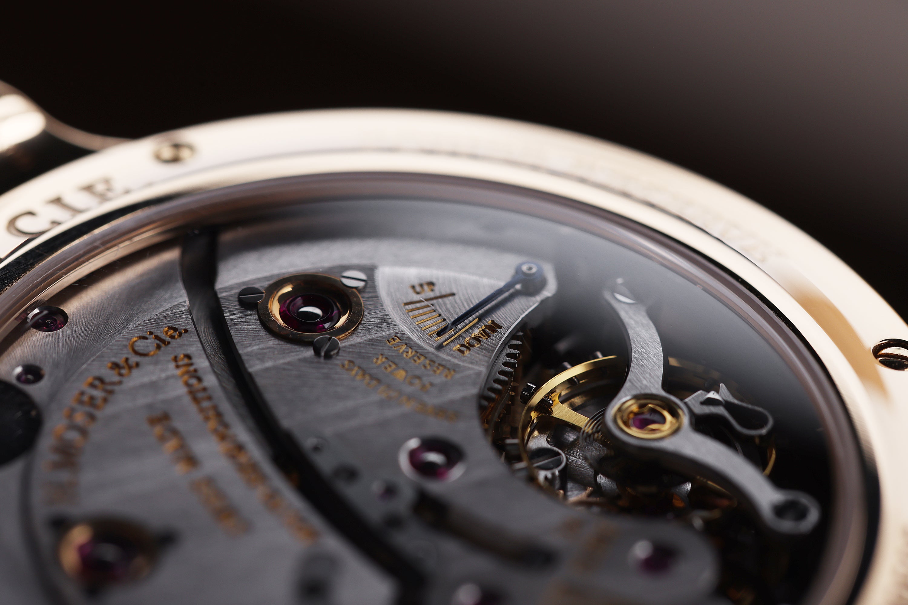 H. Moser & Cie Endeavour | REF. 1343-0102 | Black Dial | 40.9mm | 18k Rose Gold | Box & Papers | 2015