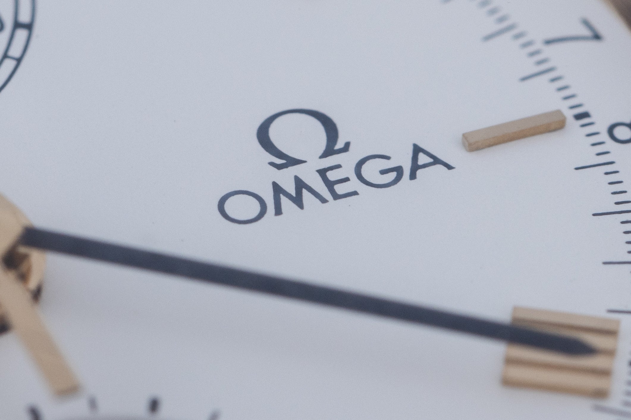 Omega Speedmaster Triple Date Moonphase | REF. 175.0034 | 18k Yellow Gold | White Dial | Circa 1990's