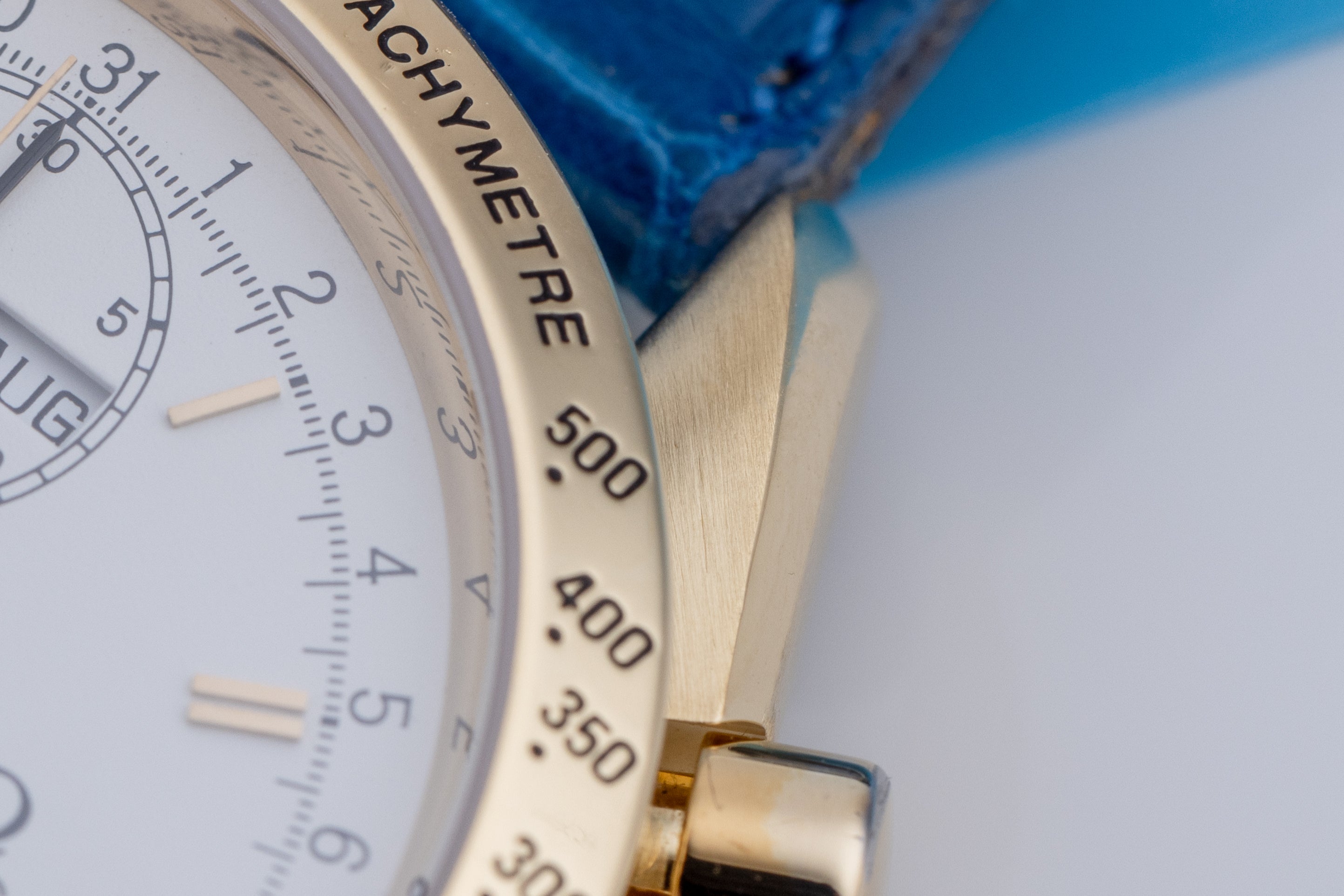 Omega Speedmaster Triple Date Moonphase | REF. 175.0034 | 18k Yellow Gold | White Dial | Circa 1990's