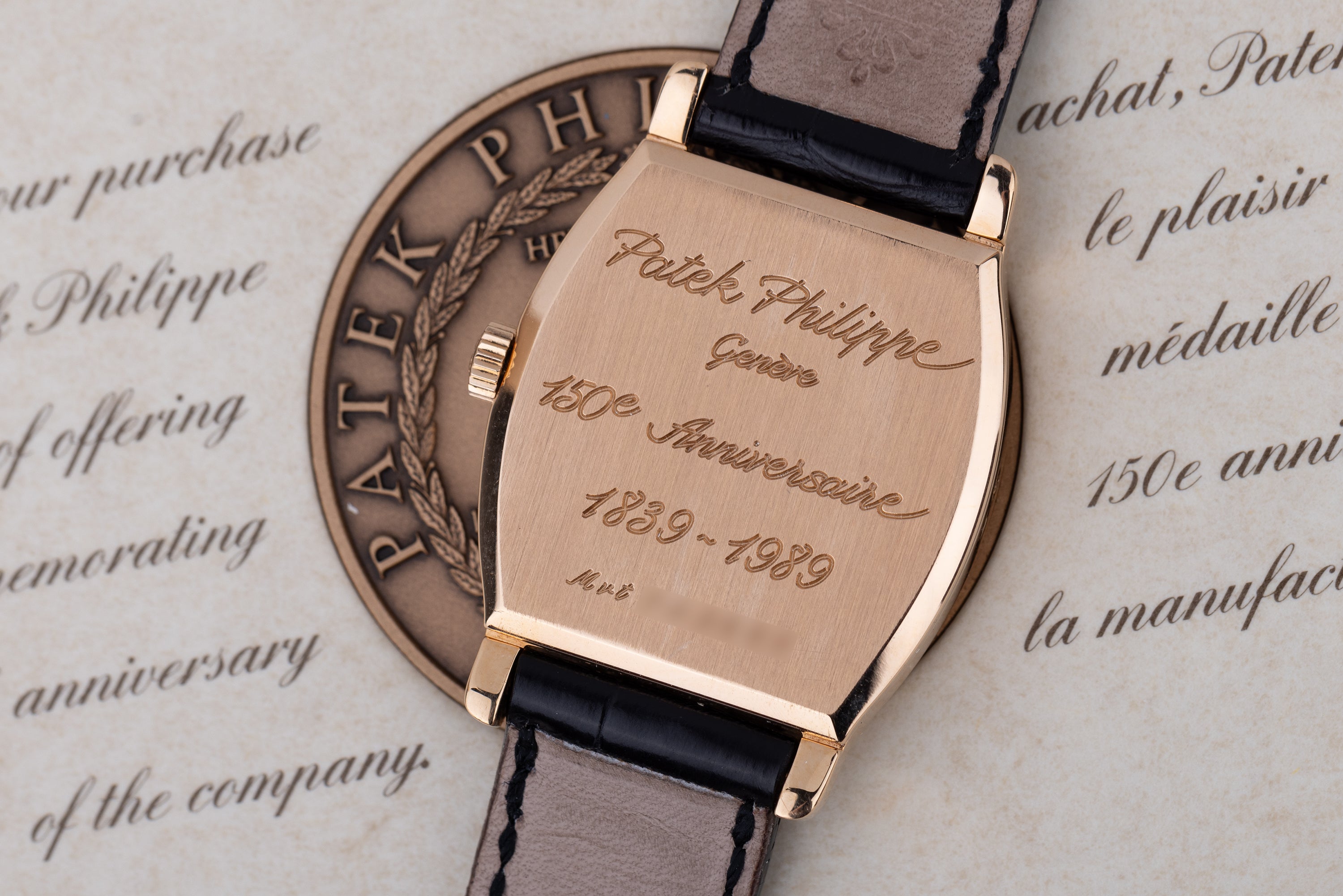 Patek Philippe Jump Hour | Limited Edition 150th Anniversary | REF. 3969R | 18k Rose Gold | Box & Papers | 1989 | Tonneau-Shaped Case