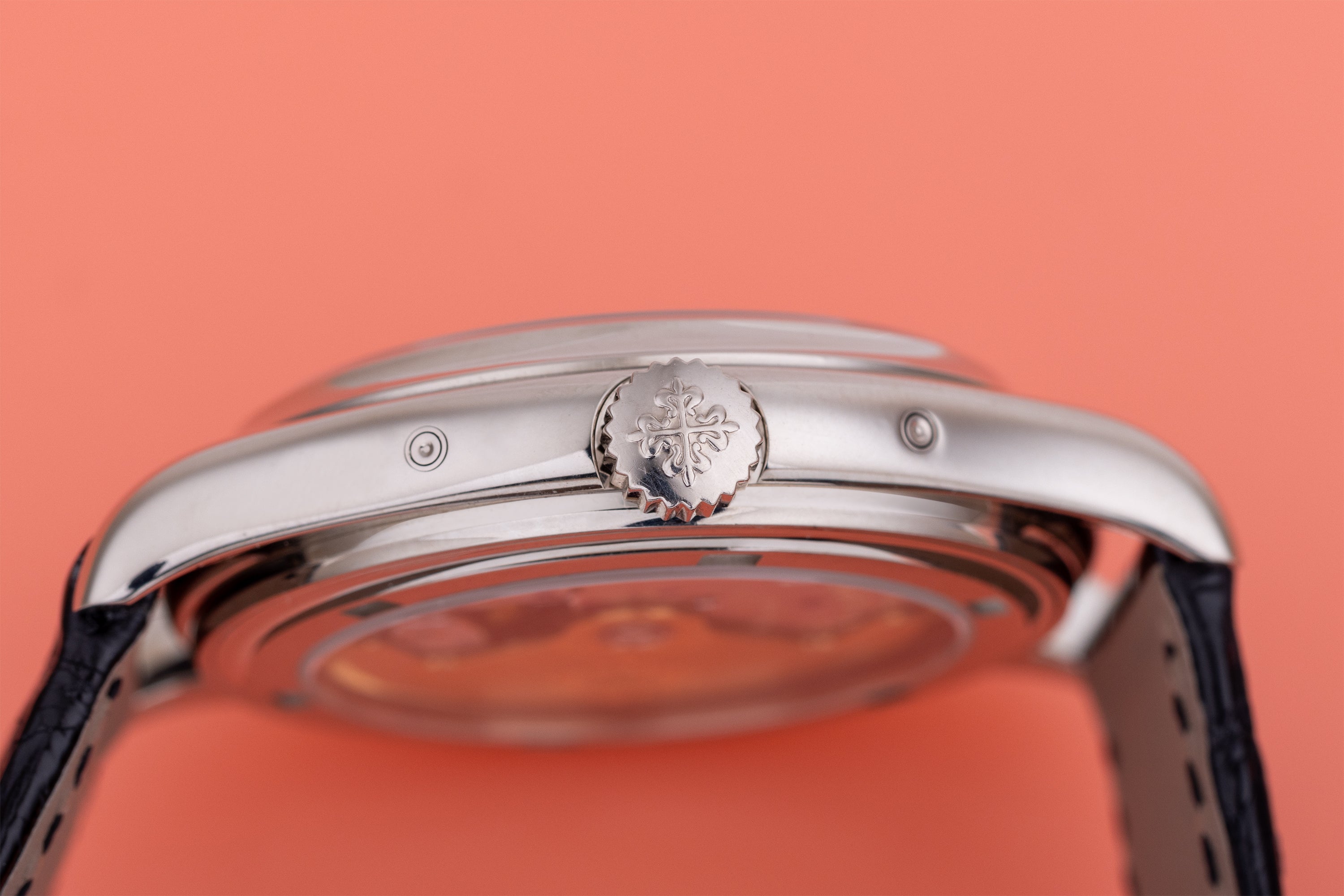 Patek Philippe Annual Calendar | REF. 5035 | Salmon Dial | 18k White Gold