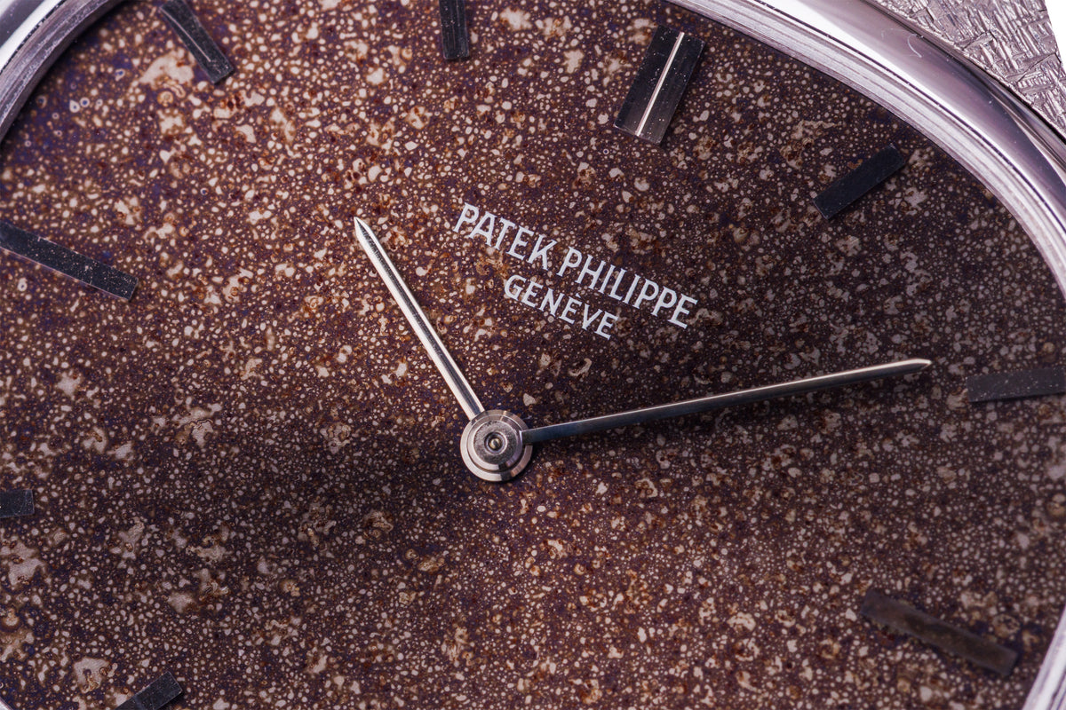 Rare 1970's Patek Philippe Ellipse | REF. 3745/2G | Unique Patina | 18k White Gold | 33mm | Service Papers - 2024