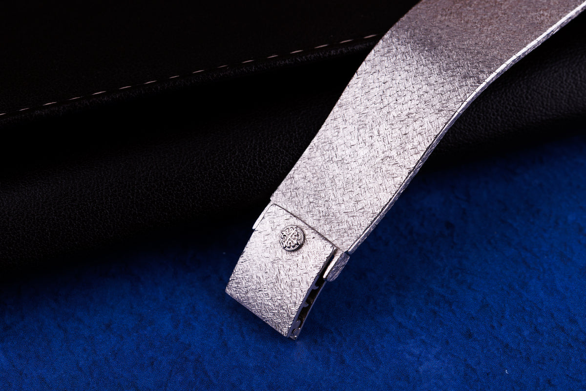 Rare 1970's Patek Philippe Ellipse | REF. 3745/2G | Unique Patina | 18k White Gold | 33mm | Service Papers - 2024