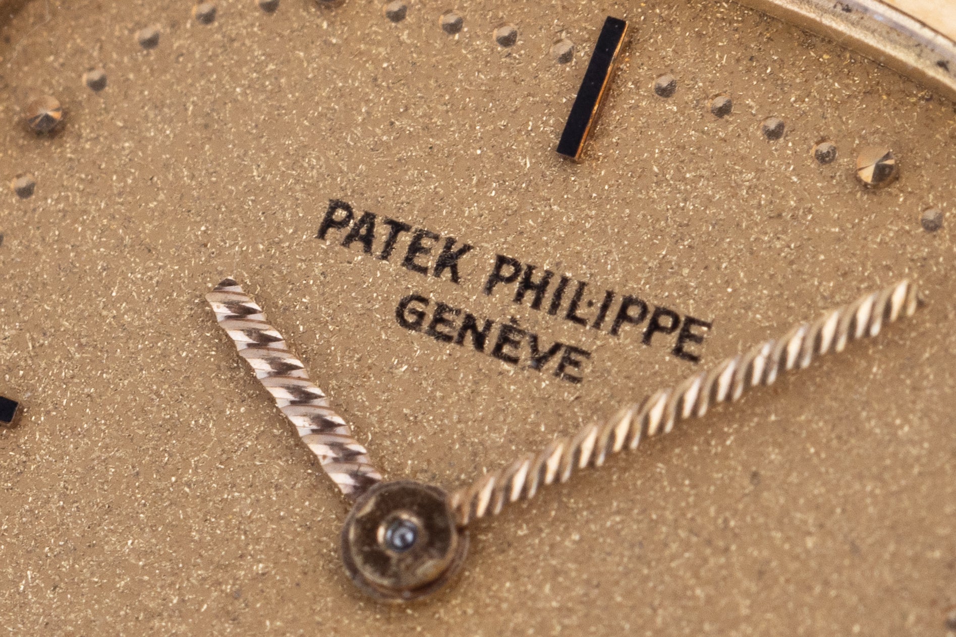 Patek Philippe Lady Square | REF. 4459/2 | 18k Yellow Gold | 'Stardust' Gold Dial | Circa 1980's