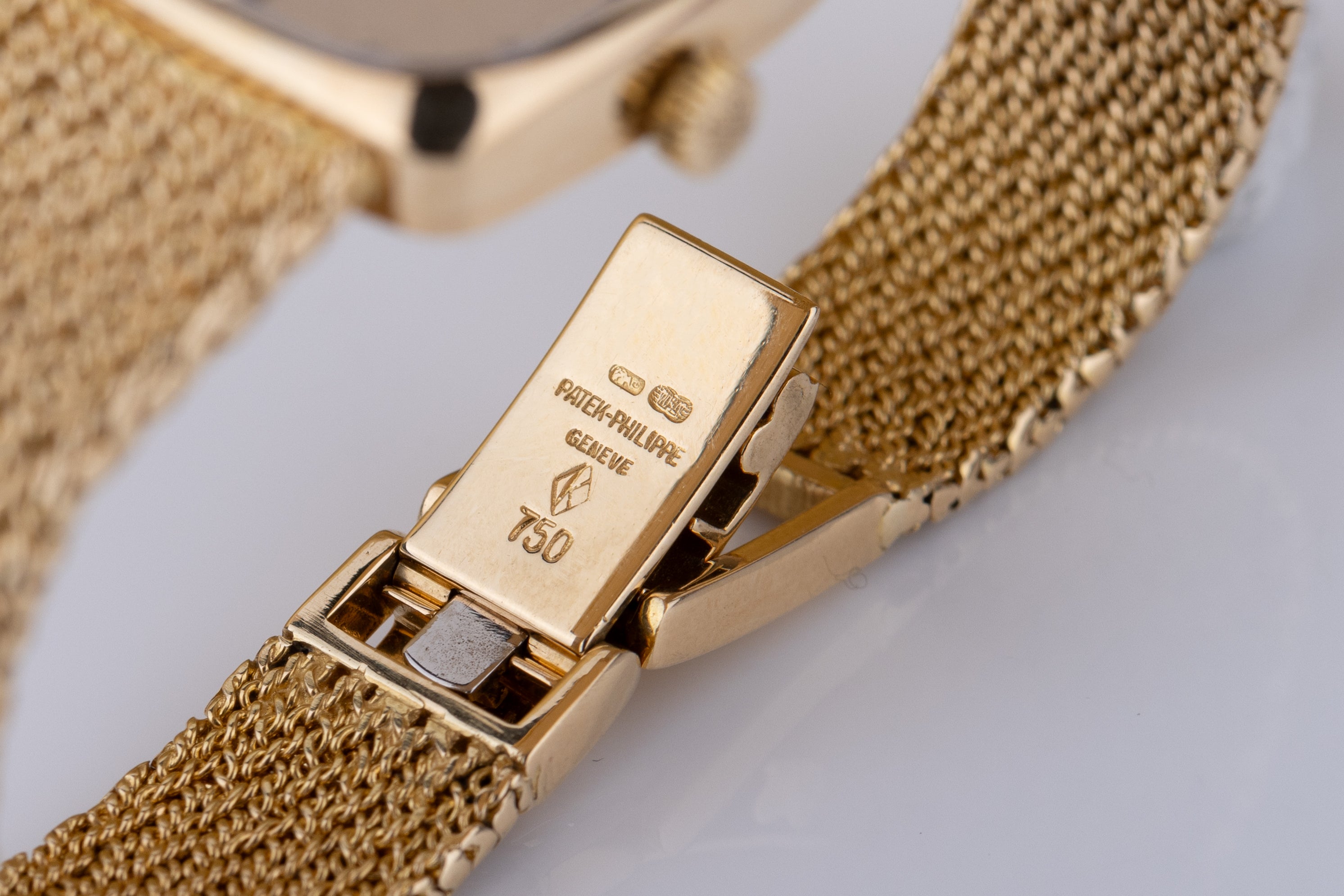 Patek Philippe Lady Square | REF. 4459/2 | 18k Yellow Gold | 'Stardust' Gold Dial | Circa 1980's