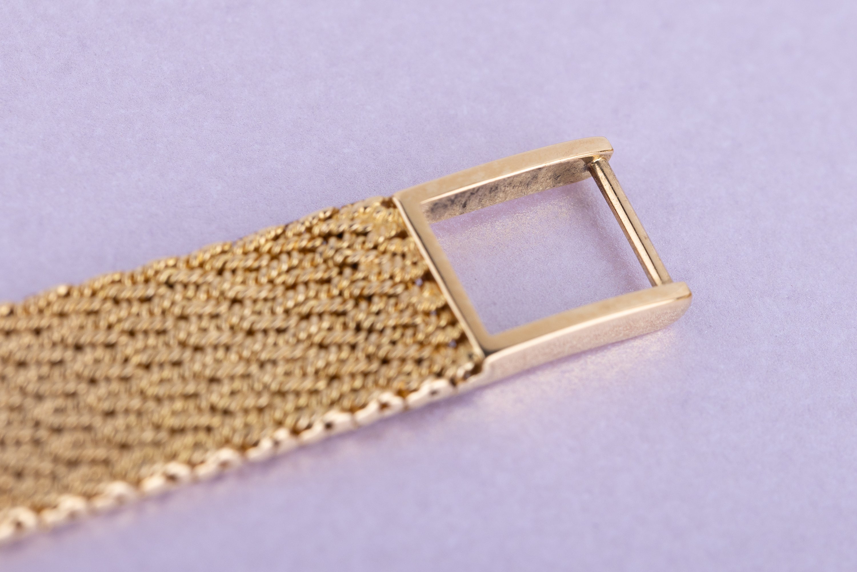 Patek Philippe Lady Square | REF. 4459/2 | 18k Yellow Gold | 'Stardust' Gold Dial | Circa 1980's