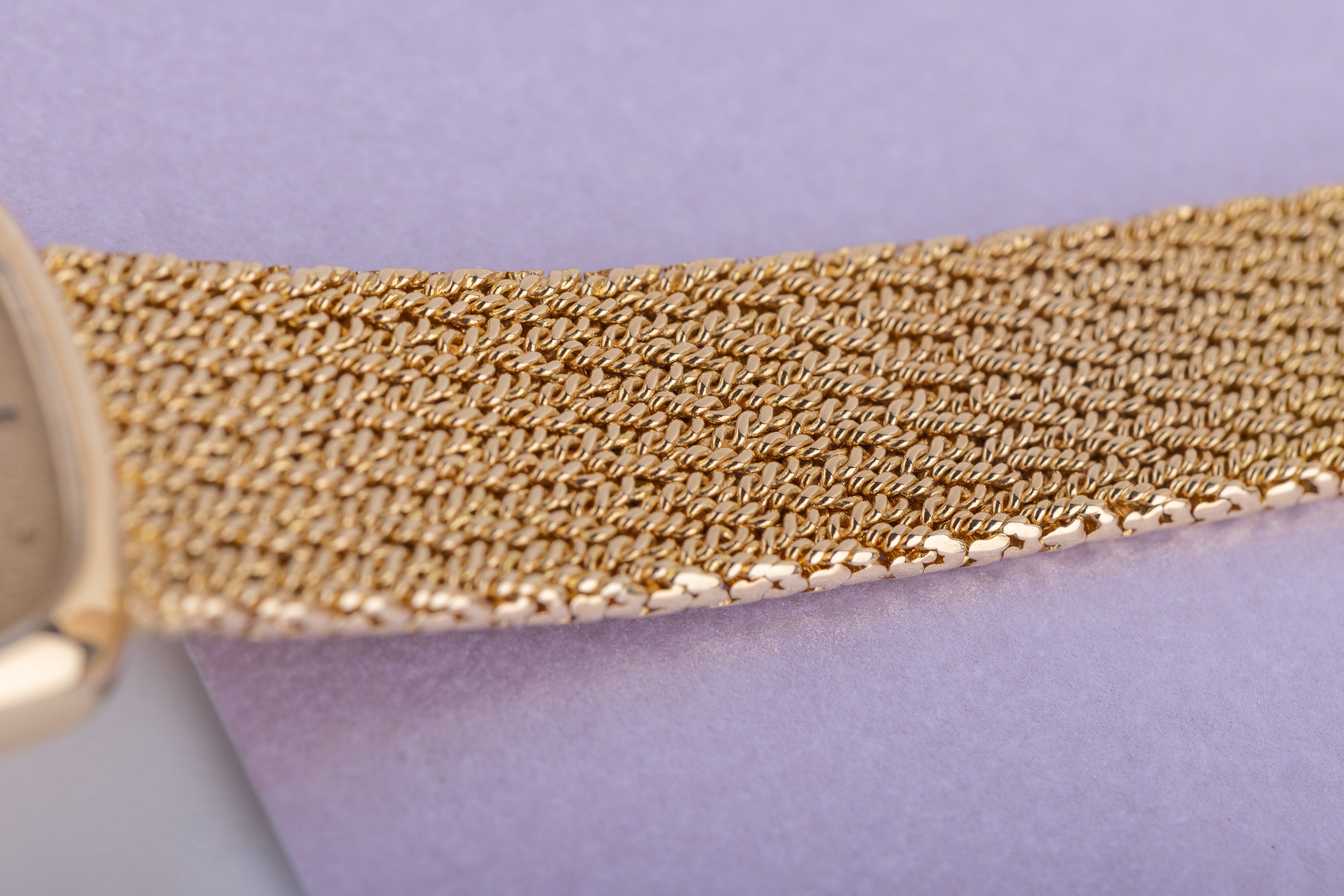 Patek Philippe Lady Square | REF. 4459/2 | 18k Yellow Gold | 'Stardust' Gold Dial | Circa 1980's