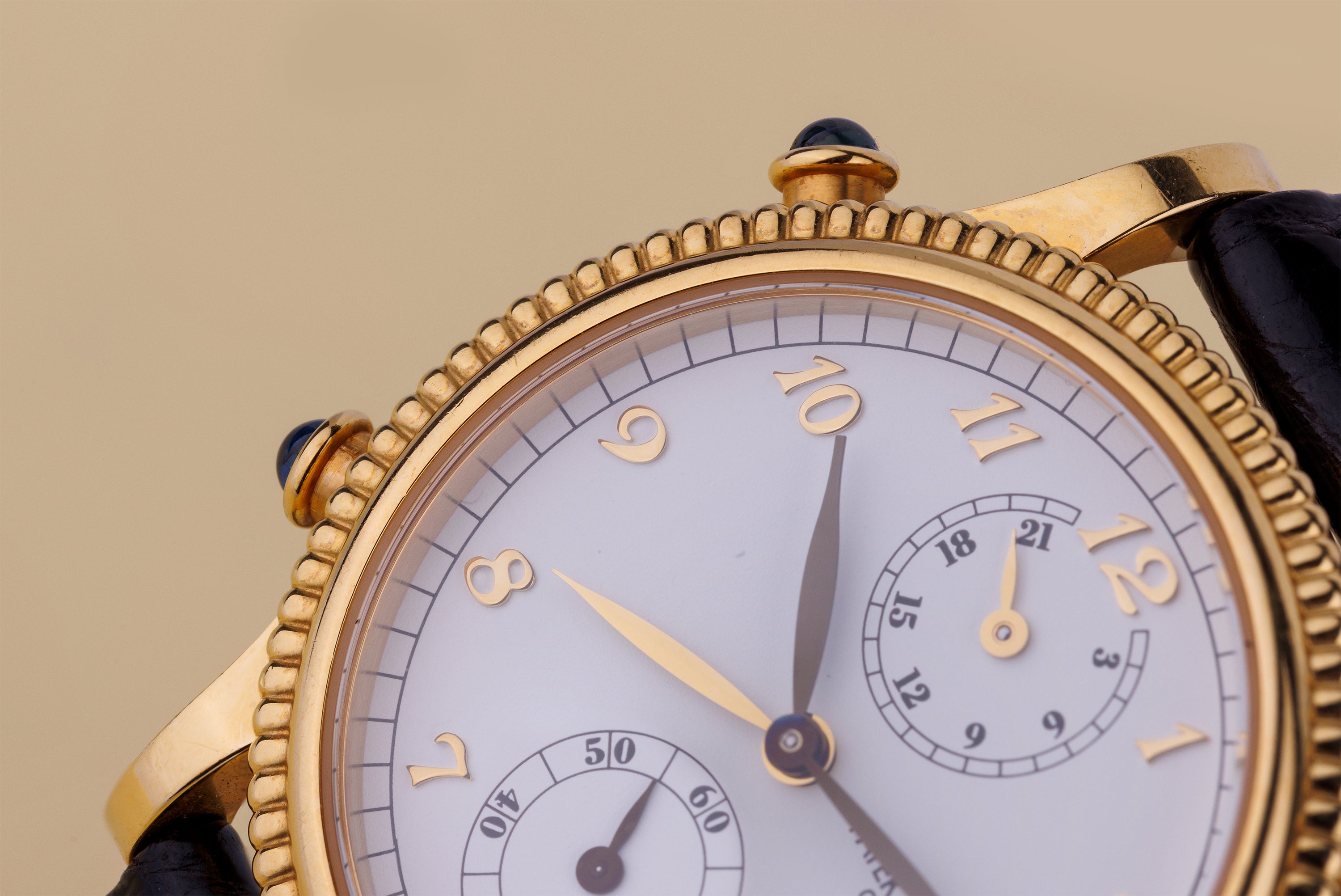 Patek Philippe Calatrava Travel Time | REF. 4864 | 18k Yellow Gold | White Dial | 29mm | Manual Wind | 1990s