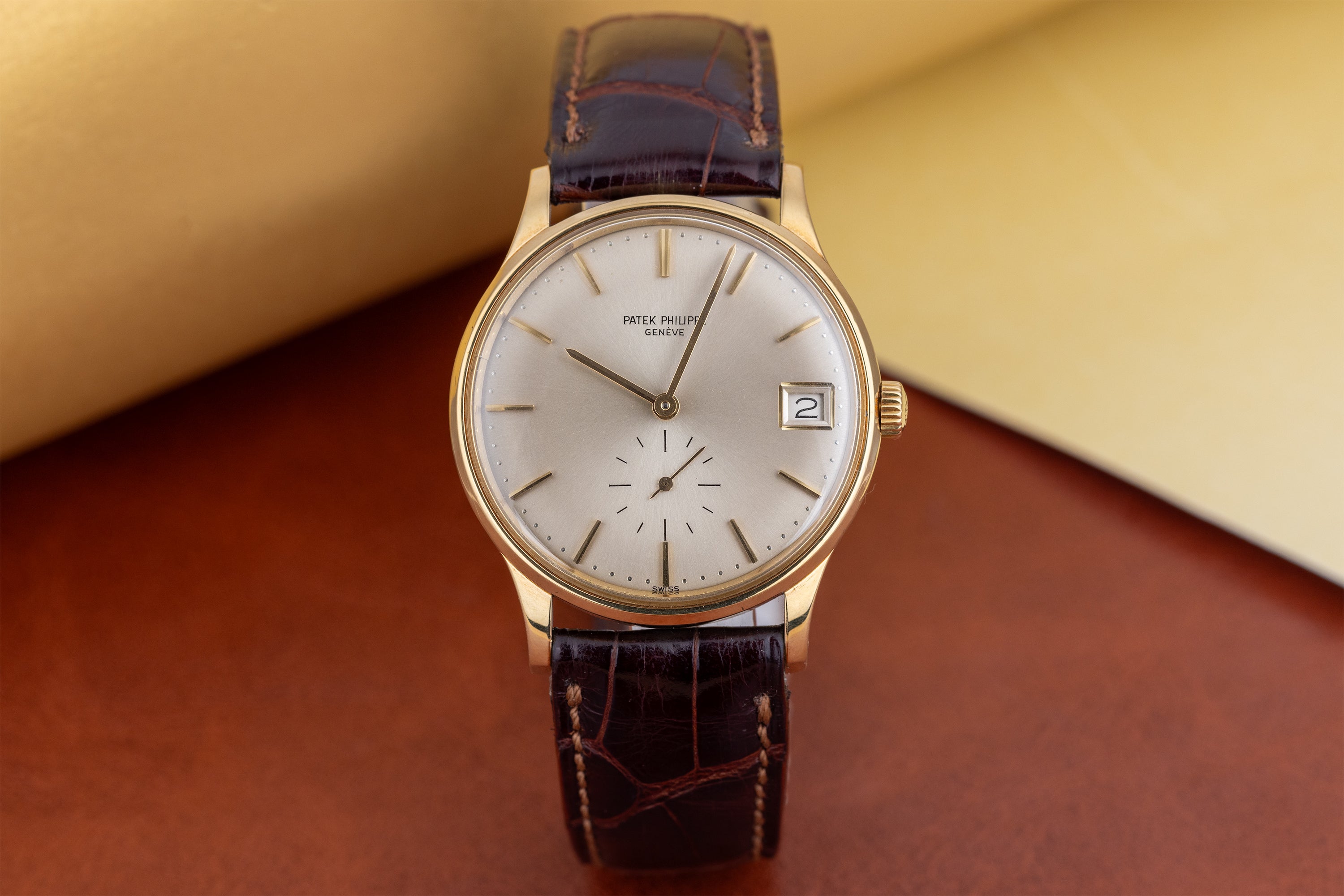 Patek Philippe Calatrava | REF. 3514 | 1966 | Silvered Dial | 18k Yellow Gold | 33.7mm