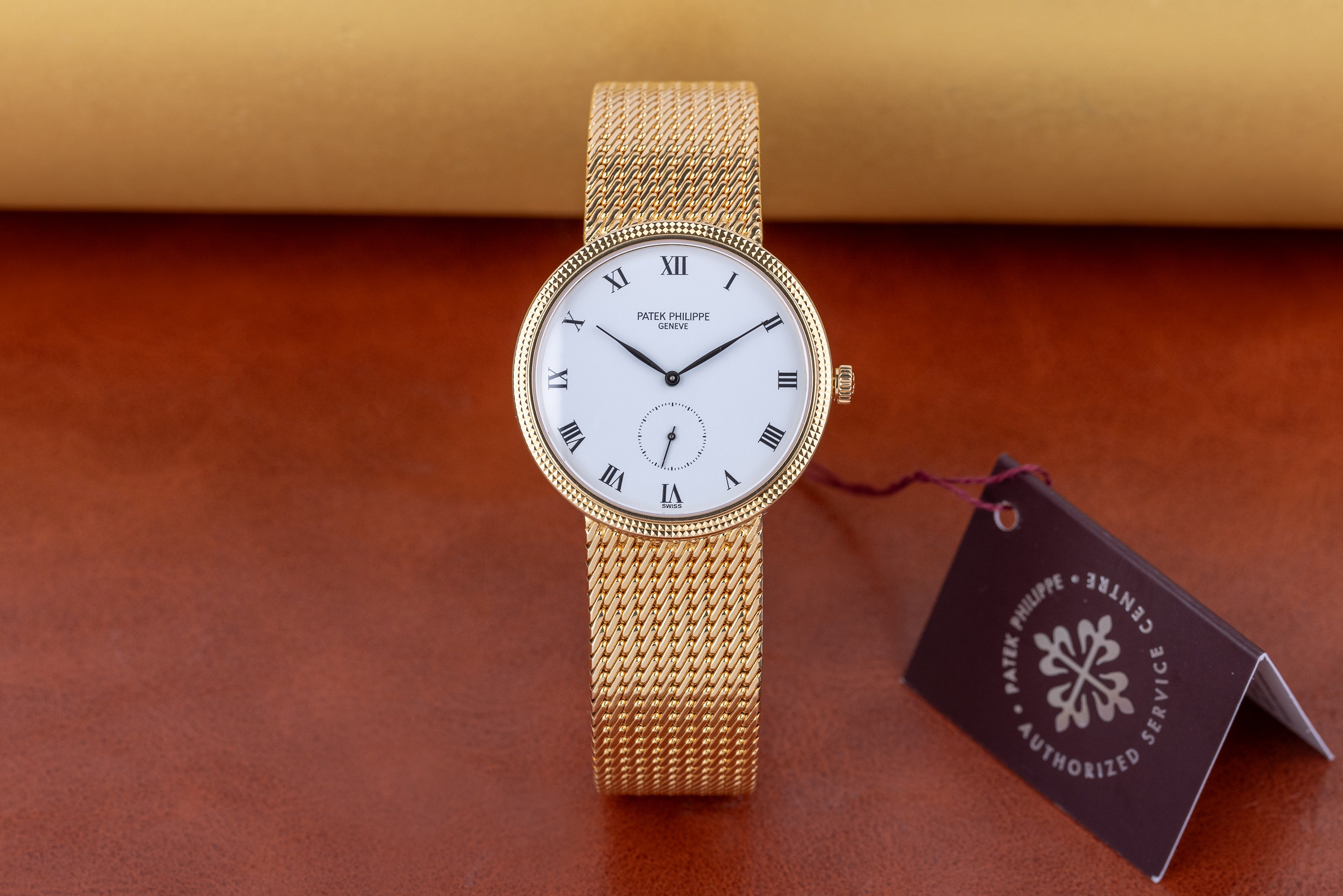 Patek Philippe Calatrava | REF. 3919/005 | Papers | 1989 | 18k Yellow Gold