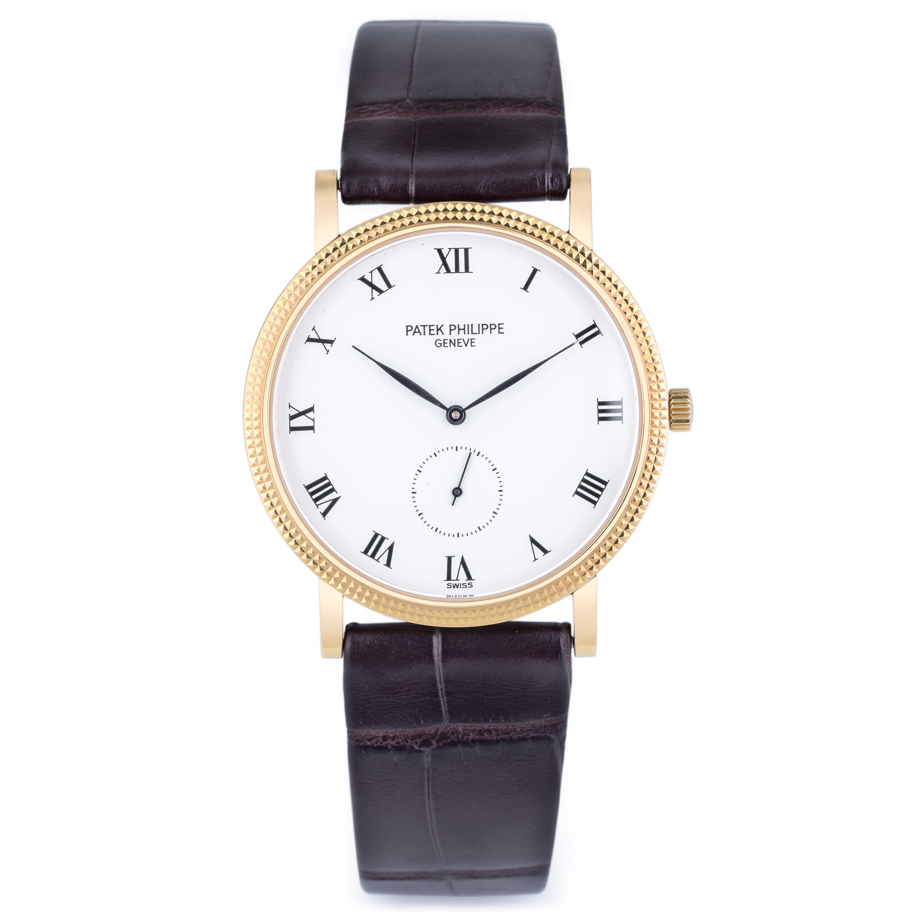 Patek Philippe Calatrava | REF. 3919J | 18k Yellow Gold | Hobnail Bezel | 33mm | 1990s