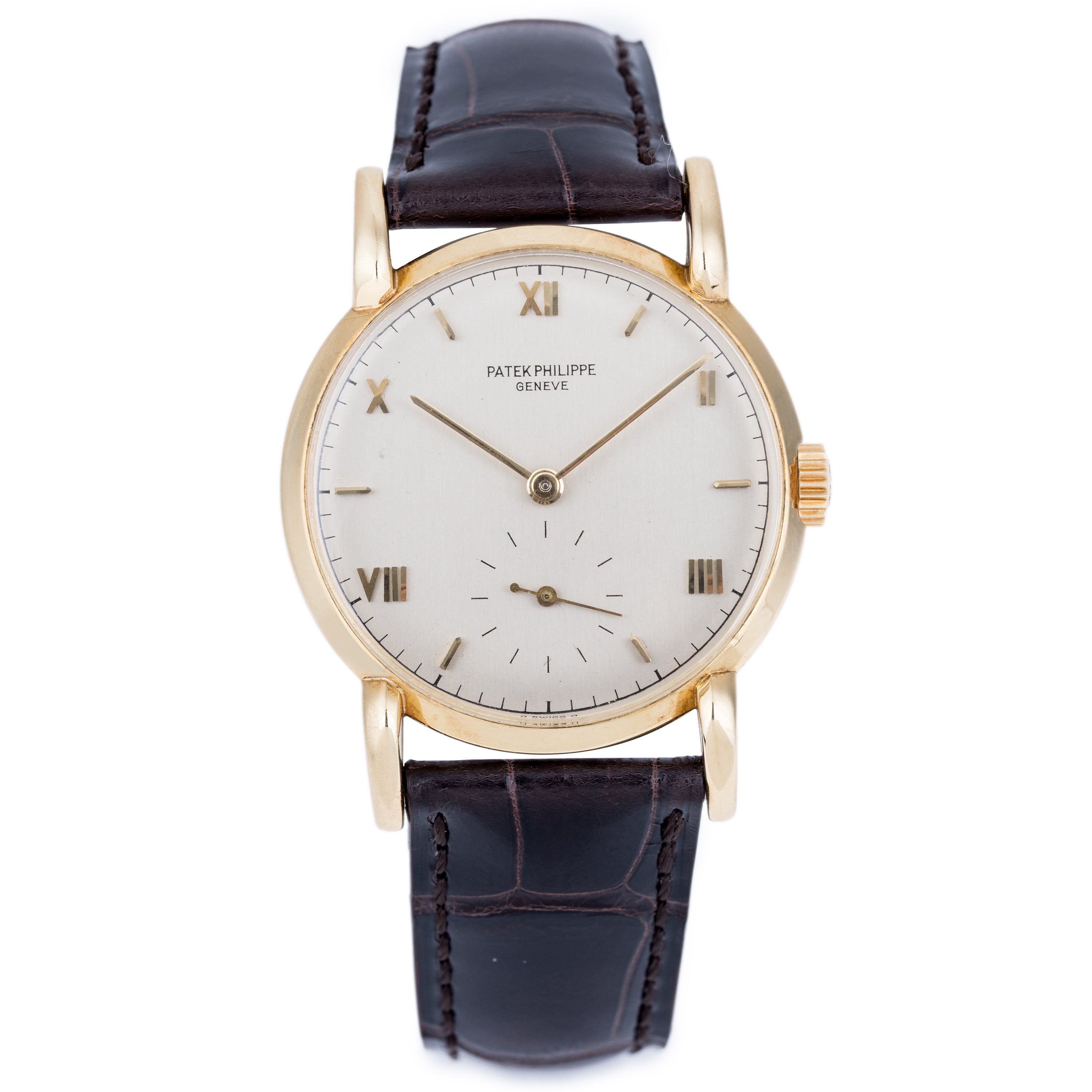 Patek Philippe Calatrava 'Giraffe' | REF. 1595 | Manual Wind | 18k Yellow Gold | 35mm | 1951