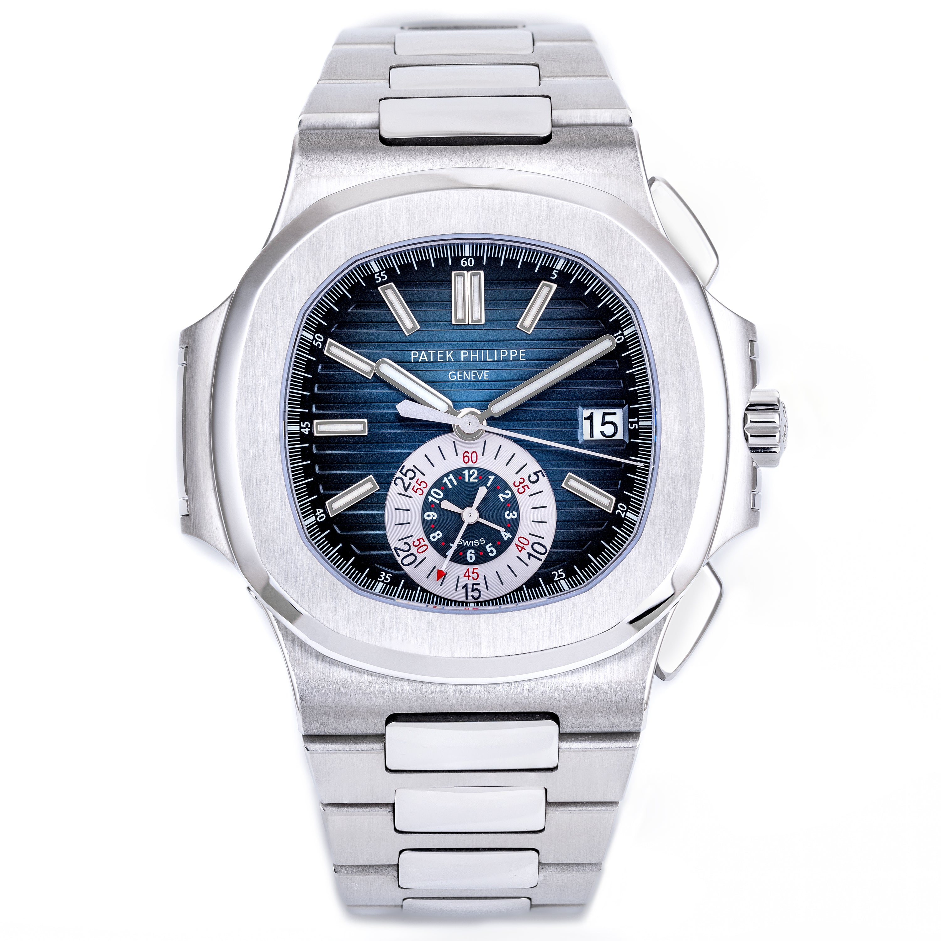 Patek Philippe Nautilus Chronograph | REF. 5980/1A-001 | 2012 | Box & Papers | Stainless Steel