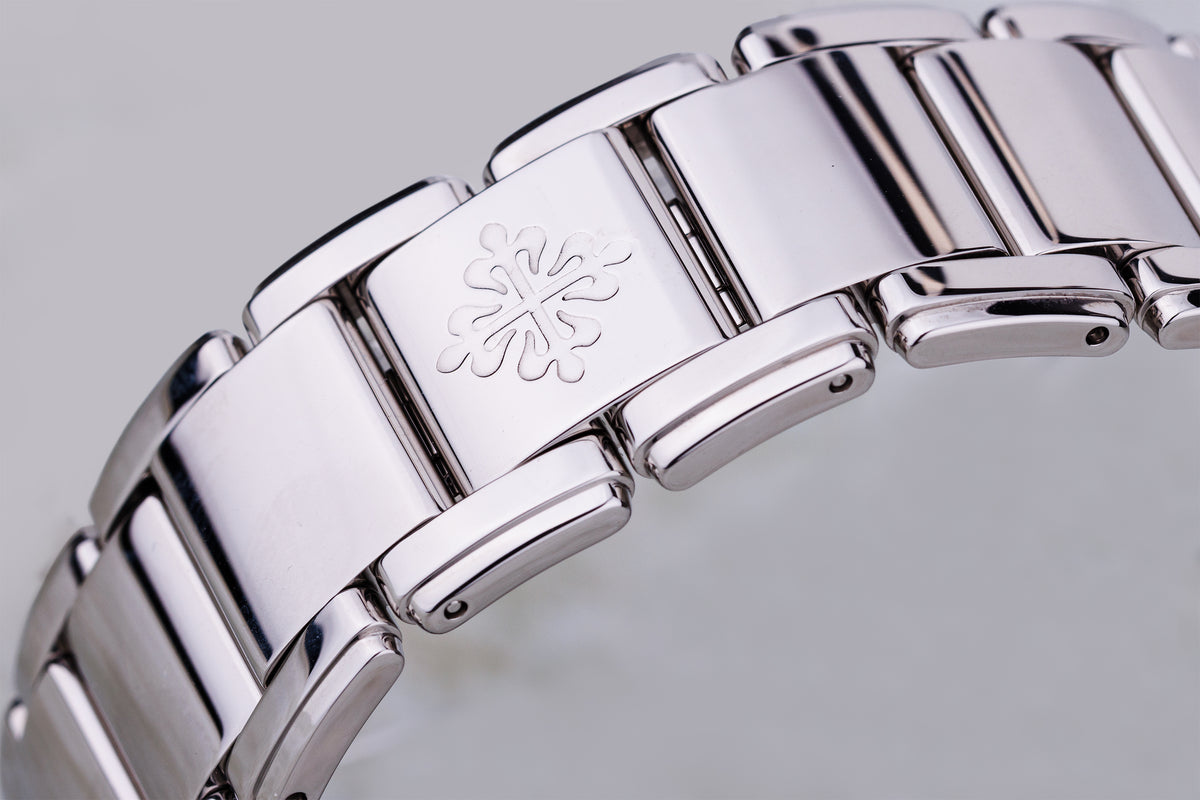 Patek Philippe Twenty-4 | REF. 4910/10A-001 | Diamond Bezel & Dial | Stainless Steel | Box & Papers | 2021