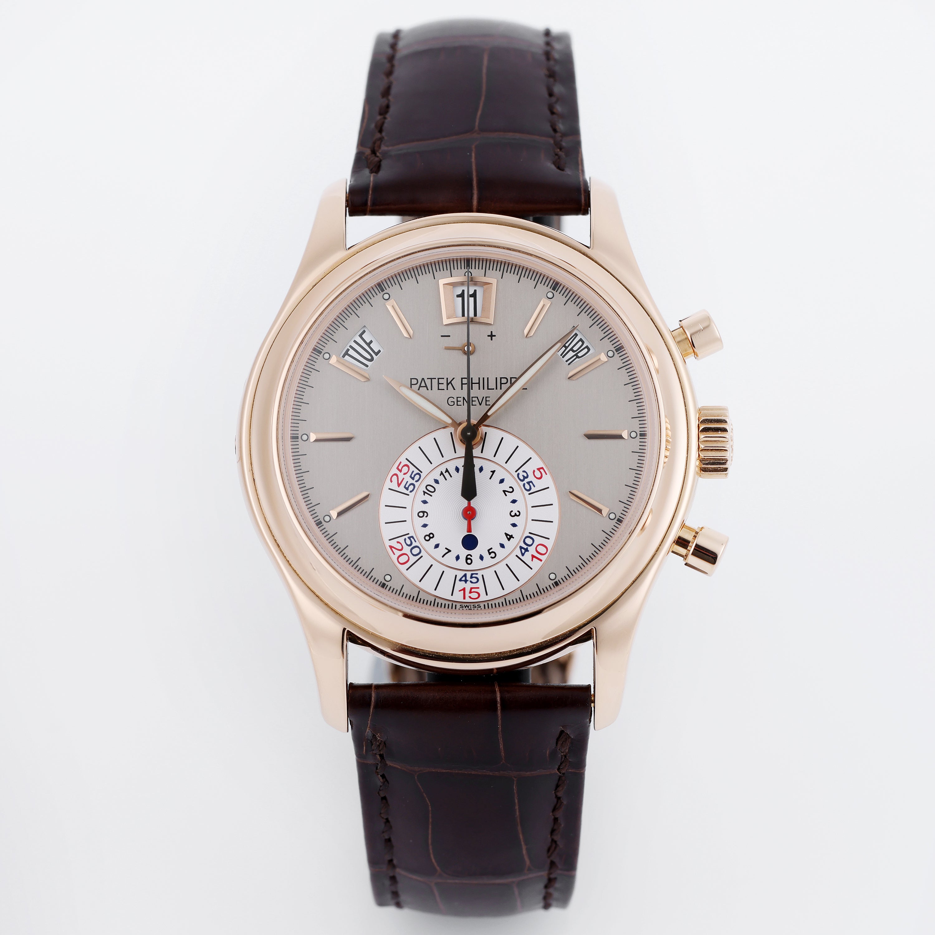 Patek Philippe Annual Calendar Chronograph | REF. 5960R-001 | 18k Rose Gold | 40mm | 2009 | Box & Papers