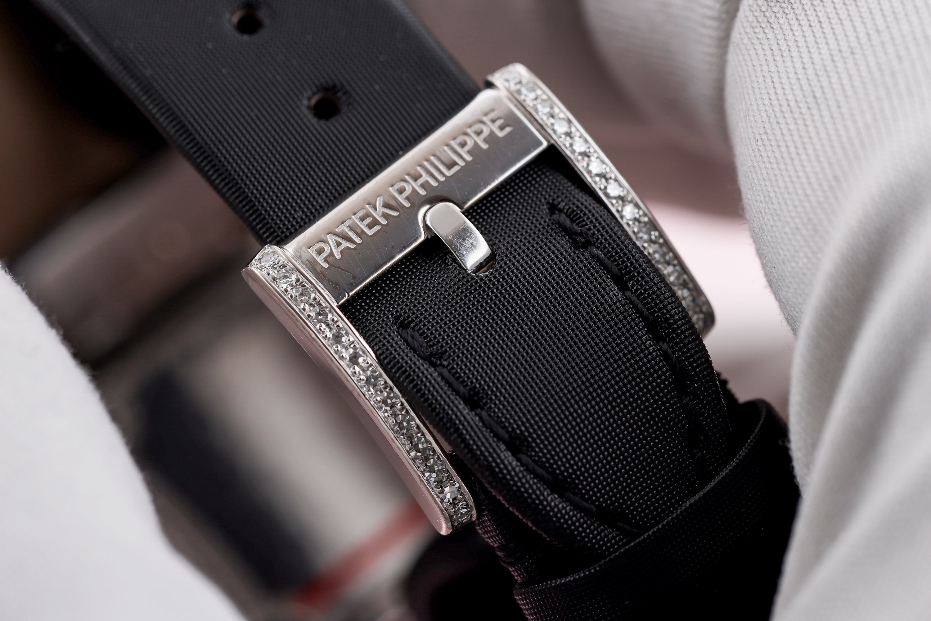 Patek Philippe Twenty-4 | REF. 4910/0G | 18k White Gold | Pavé Diamonds | Box & Papers | 2004