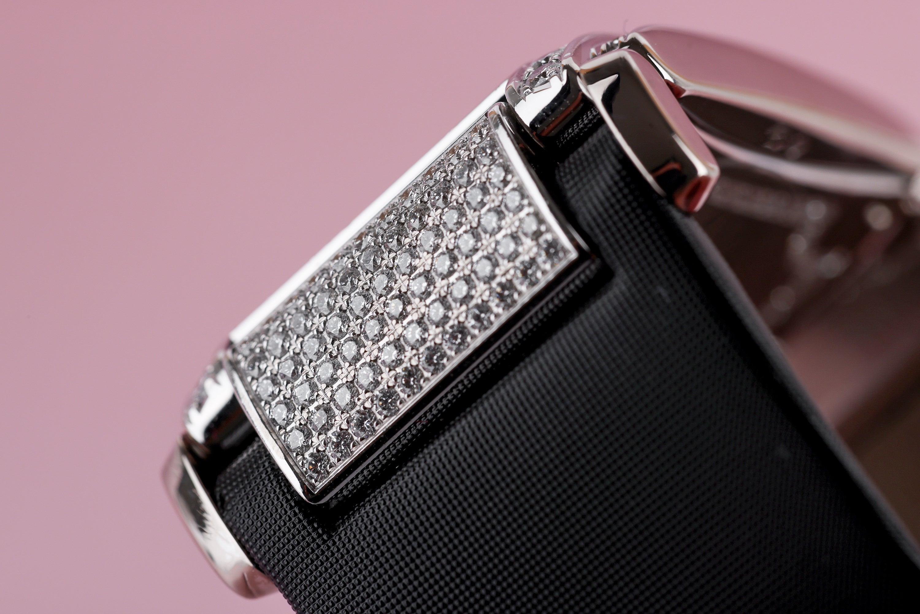 Patek Philippe Twenty-4 | REF. 4910/0G | 18k White Gold | Pavé Diamonds | Box & Papers | 2004