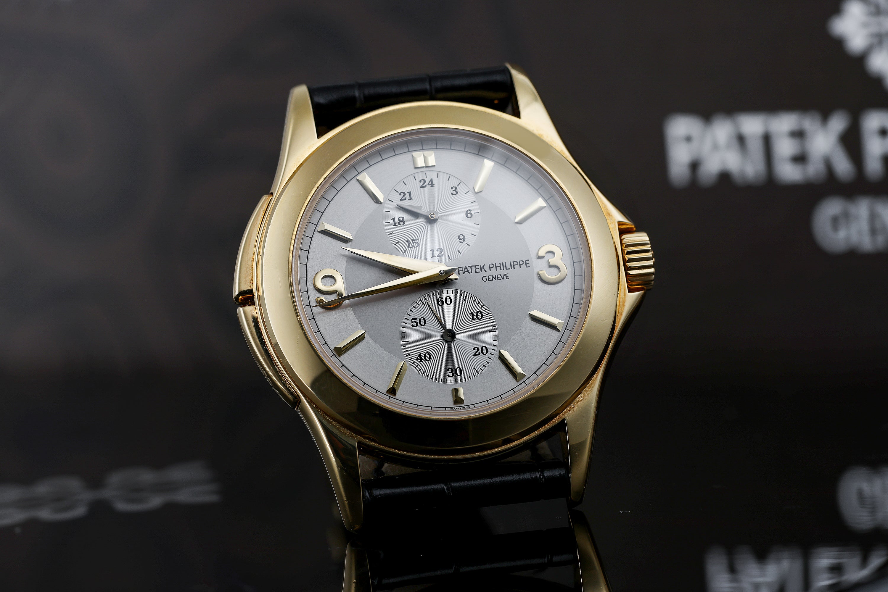 Patek Philippe Calatrava Travel Time | REF. 5134J-011 | 18k Yellow Gold | 37mm | Box & Papers | 2006