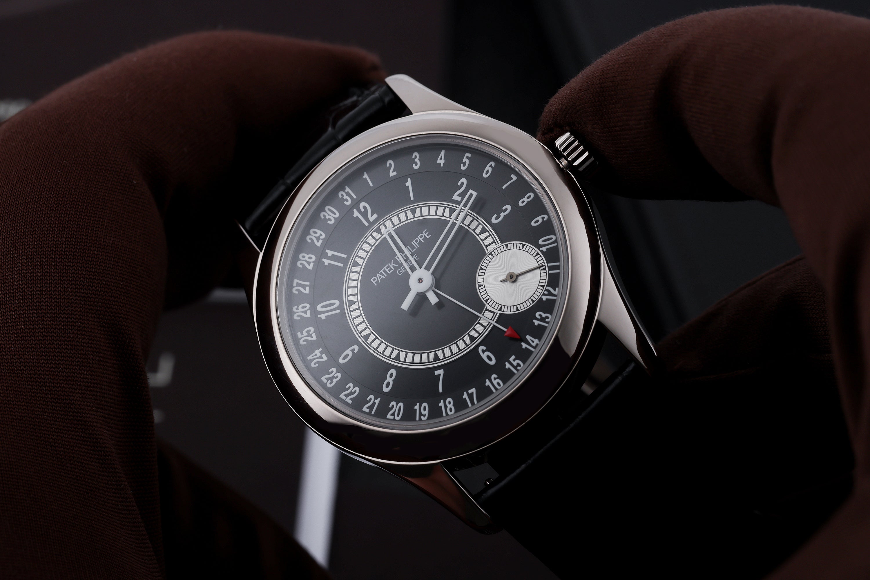 Patek Philippe Calatrava | REF. 6006G-001 | Black Ebony Dial | 18k White Gold | 39mm | Box & Papers | 2018