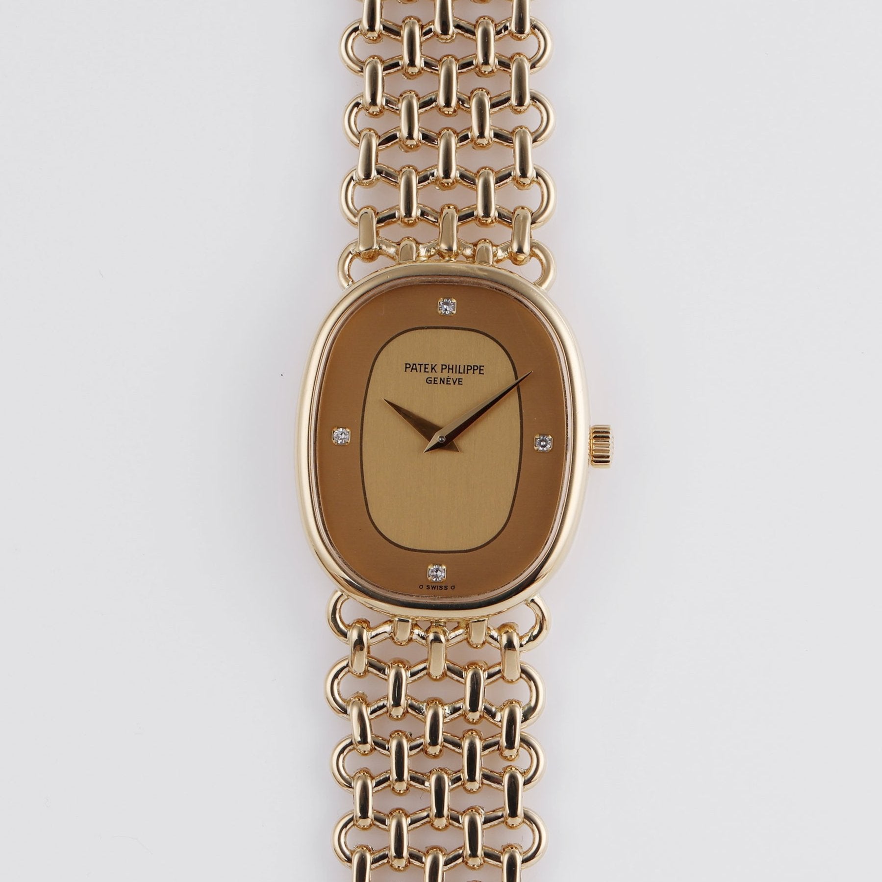 Patek Philippe Golden Ellipse | REF. 4226/905 | Gold Diamond Dial | 23mm | 18k Yellow Gold | 1980's