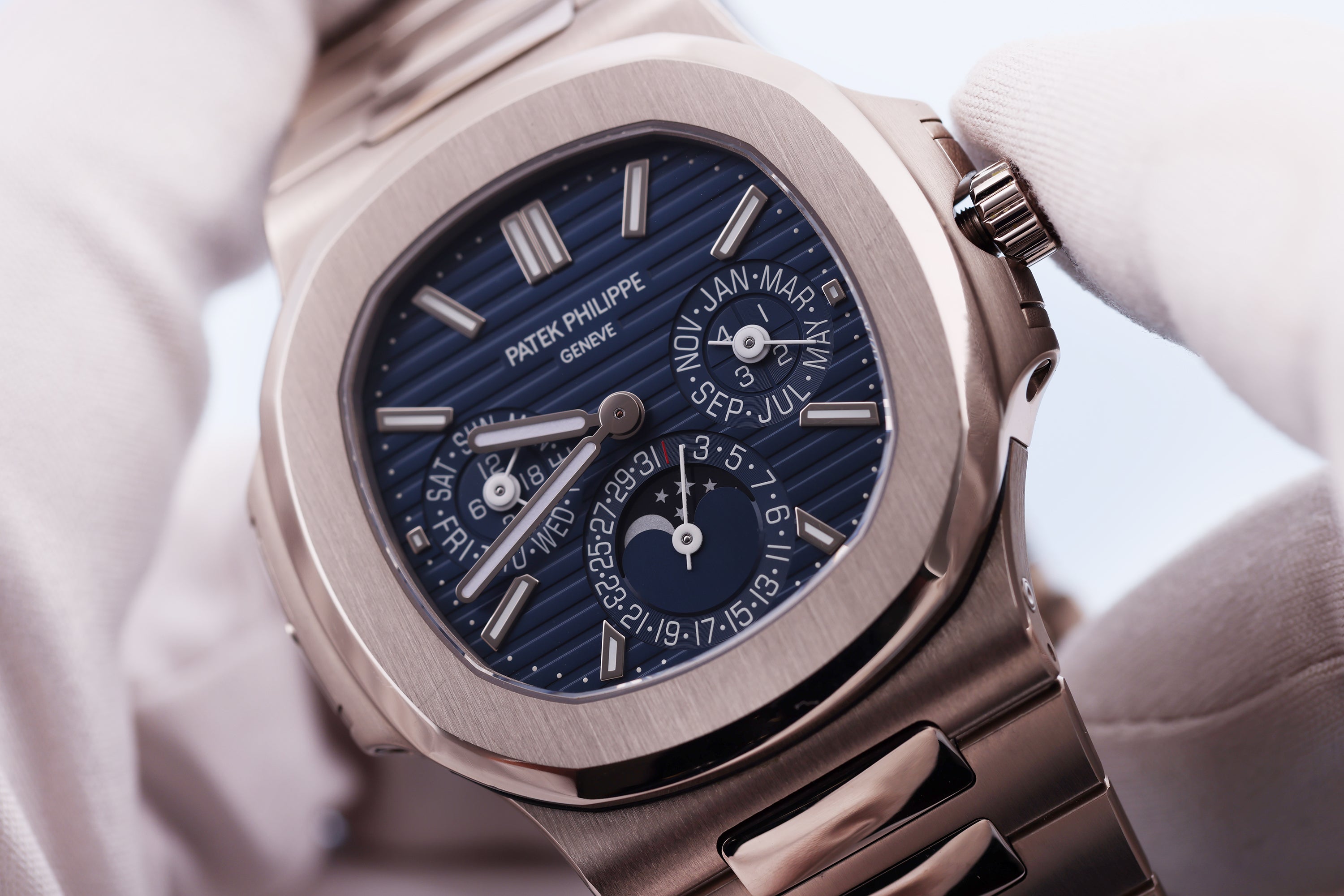 Unworn Patek Philippe Nautilus Perpetual Calendar | REF. 5740/1G-001 | 18k White Gold | Box & Papers | 2019