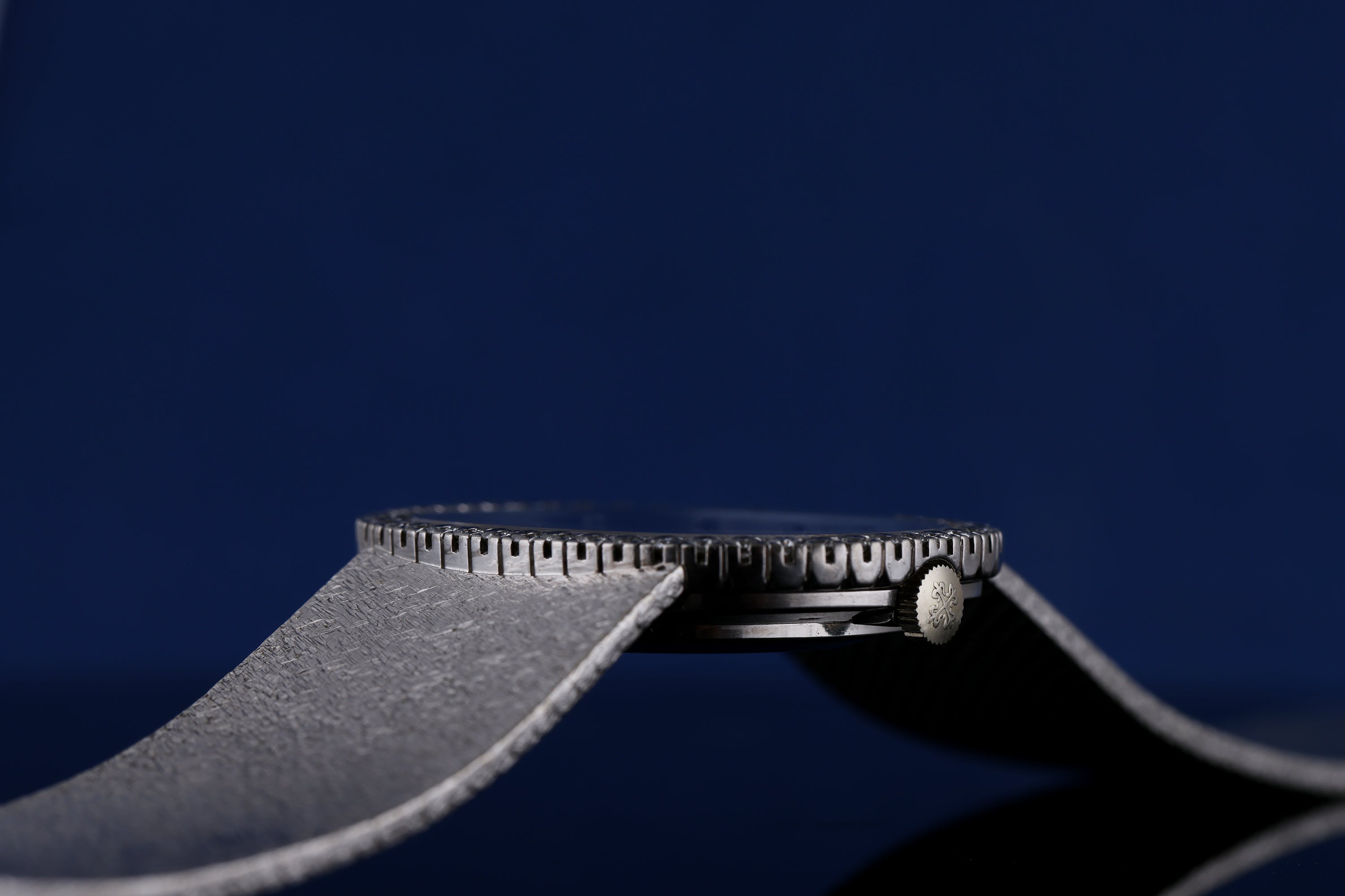 Patek Philippe Ellipse | REF. 3545-5 | Blue Diamond Dial & Bezel | 18k White Gold | Extract from Archives | 1974