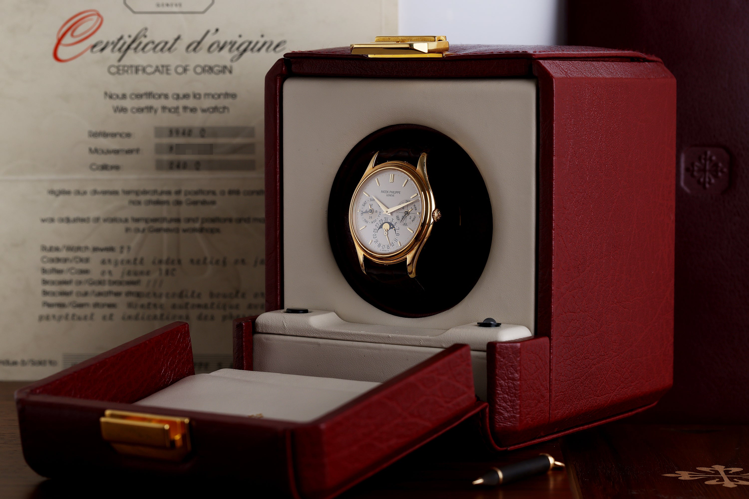 Patek Philippe Perpetual Calendar | REF. 3940 | “2nd Series” | 18k Yellow Gold | Box & Papers | 1990