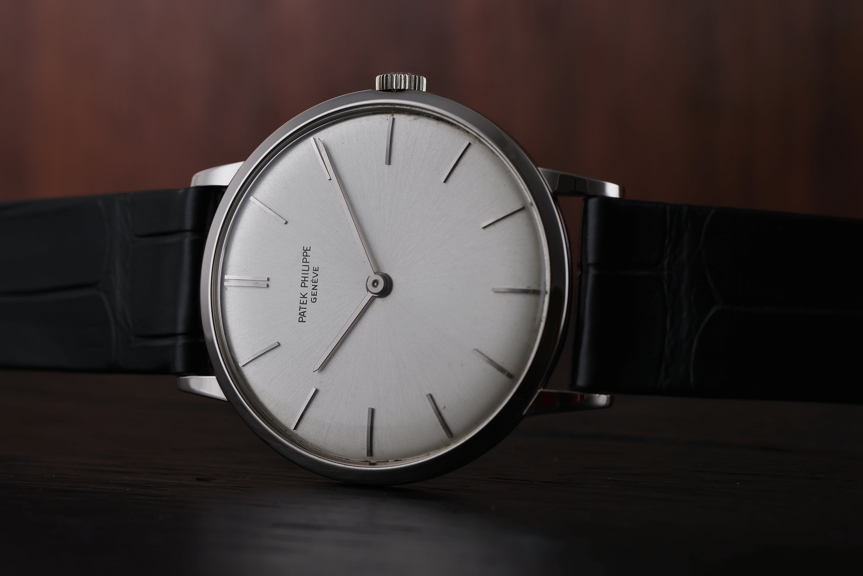 Patek Philippe Calatrava 1960s Wristwatch | REF. 3468 | 18k White Gold | 33mm | Manual Wind