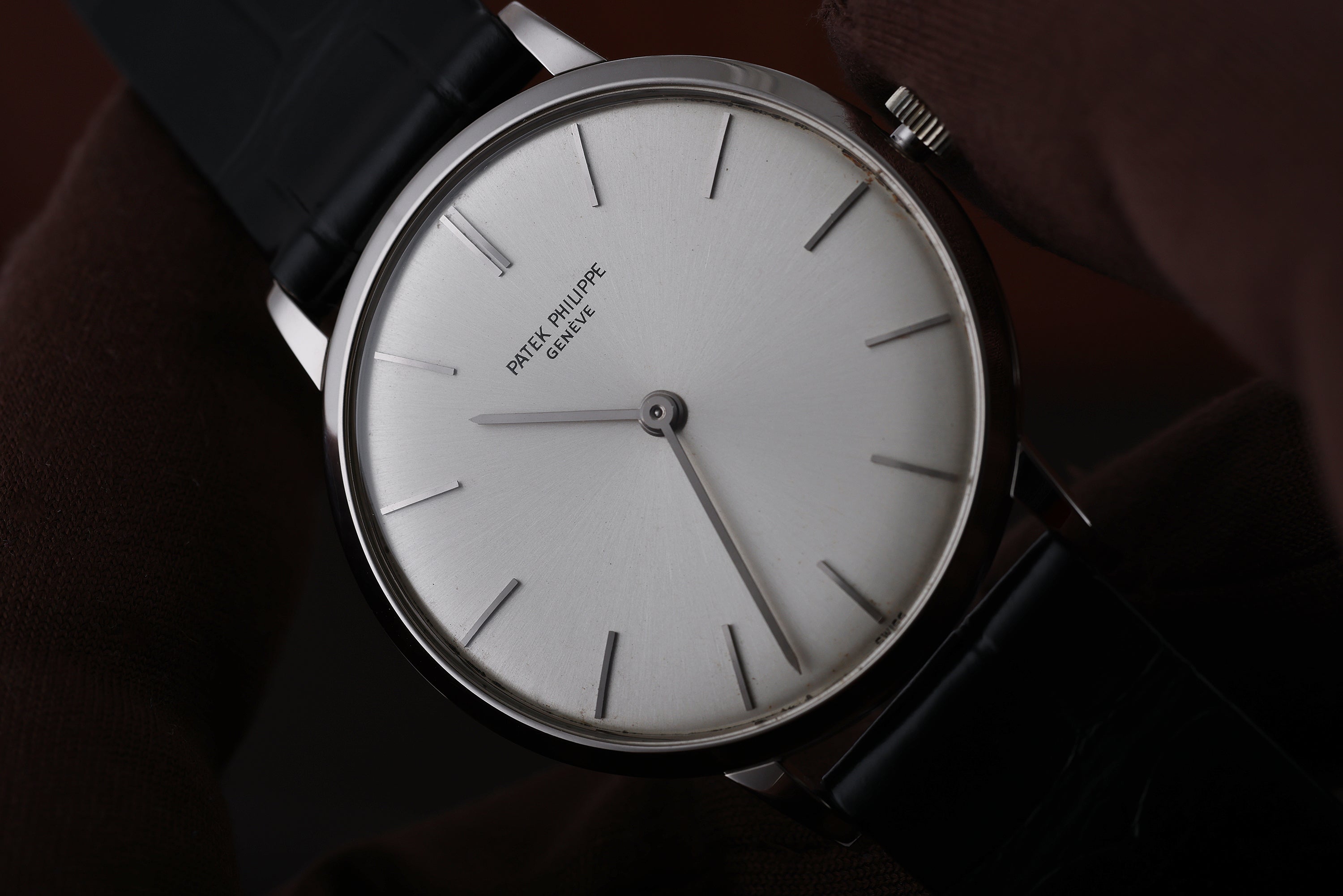 Patek Philippe Calatrava 1960s Wristwatch | REF. 3468 | 18k White Gold | 33mm | Manual Wind