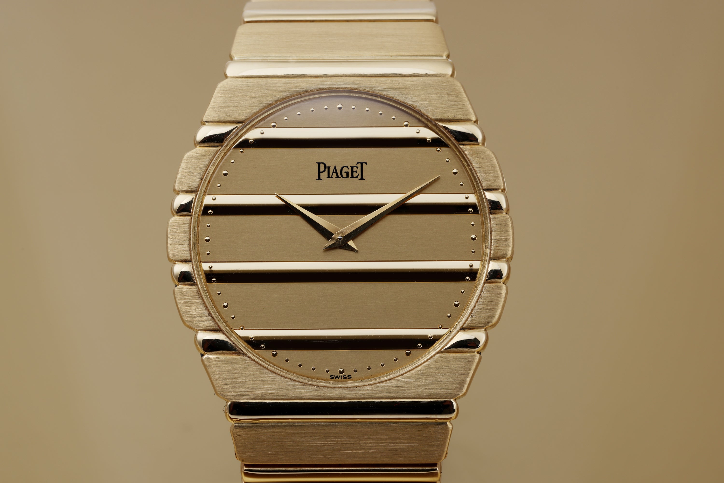 Piaget Polo | REF. 7661 C 701 | Gold Dial | 18k Yellow Gold | 1980's