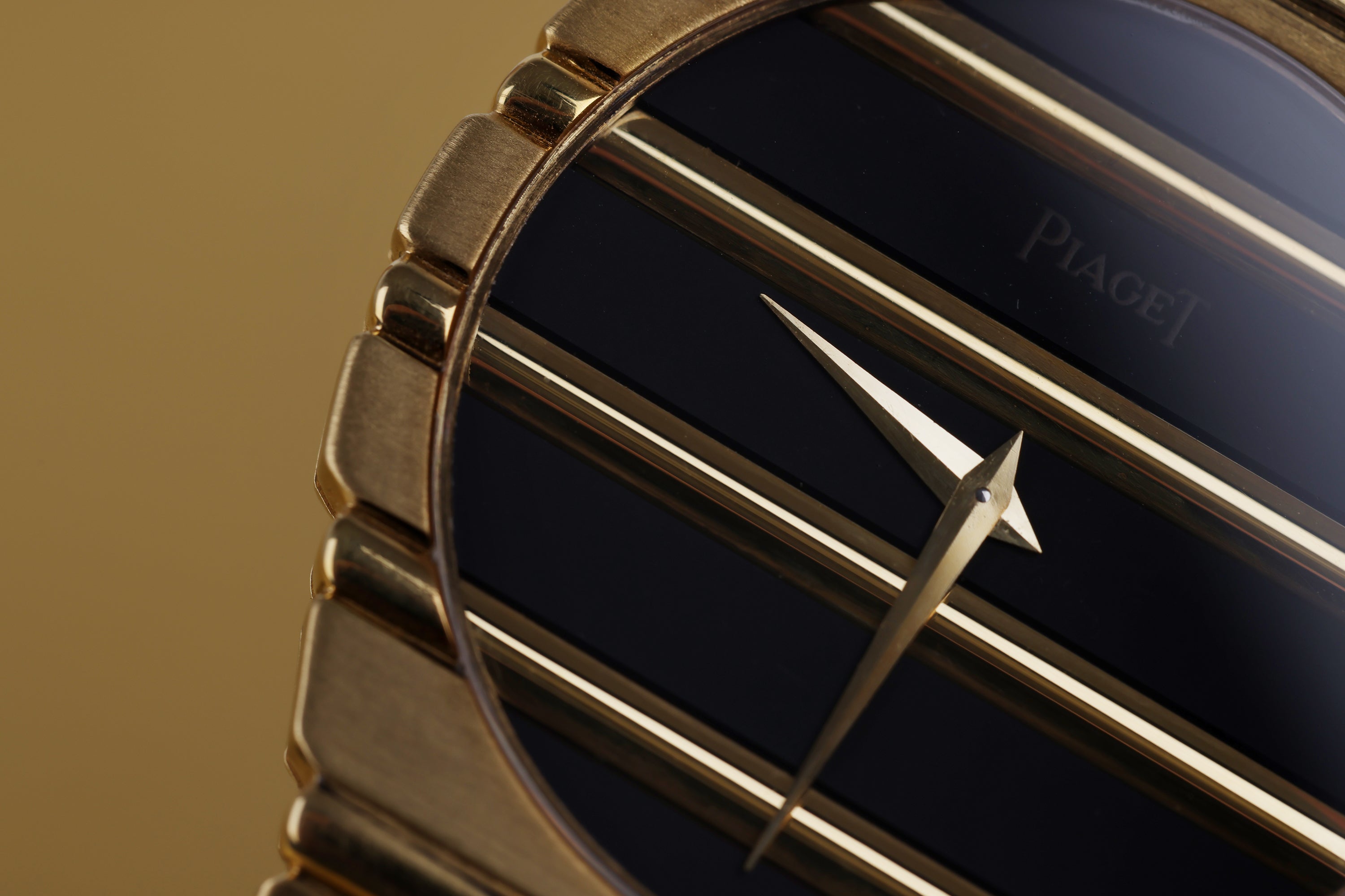 Piaget Polo | REF. 7661 C 701 | Onyx & Gold Dial | 18k Yellow Gold | 1980's