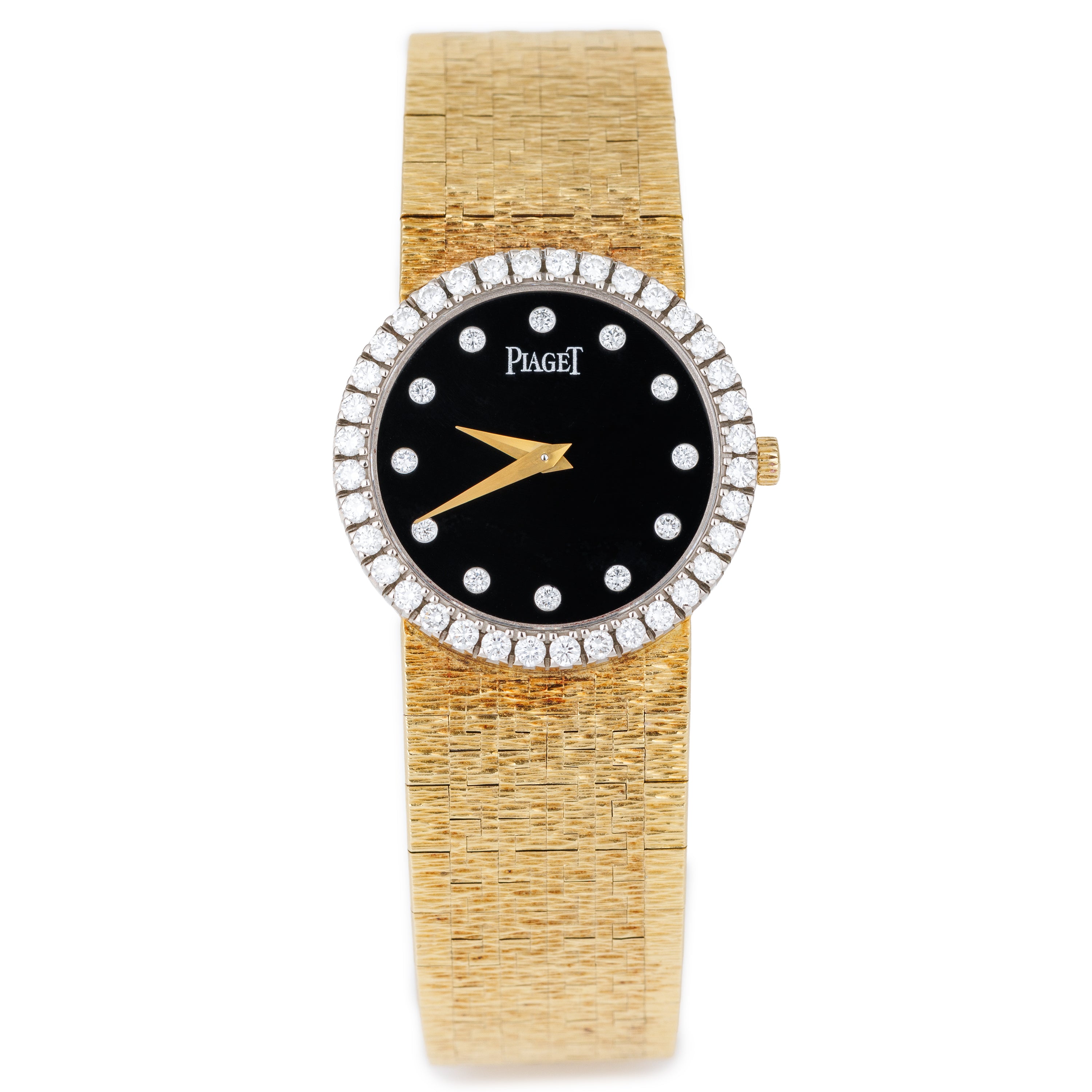 Piaget Wristwatch | REF. 8706 A6 | Diamond Bezel & Dial | 18k Yellow Gold