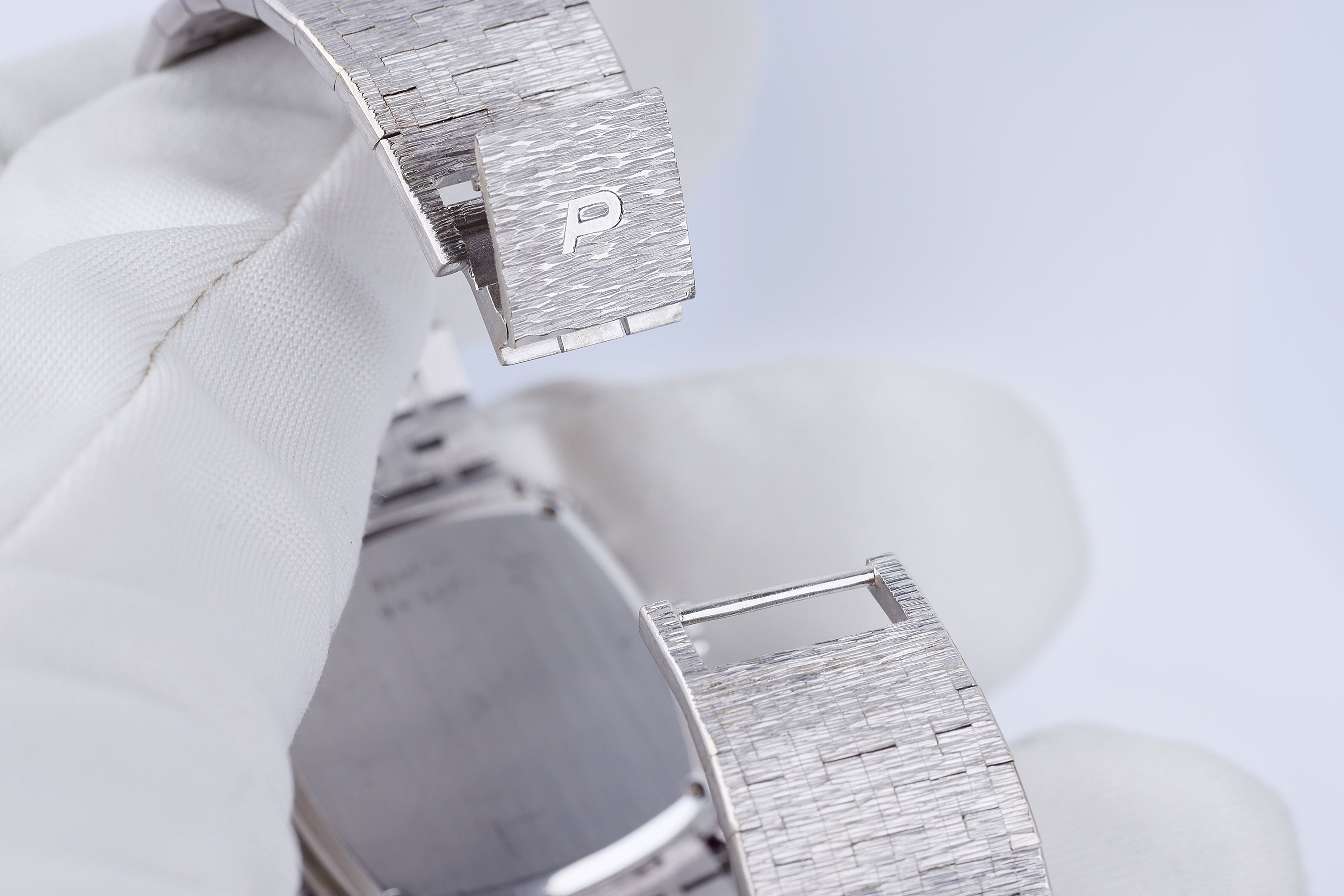 Possibly Unique, Extremely Rare Piaget Vintage Ladies Wristwatch | REF. 9249 A 6 | Rubelite Dial | Rubies & Marquise Diamonds | 18k White Gold | 25mm | Manual Wind | 1980s