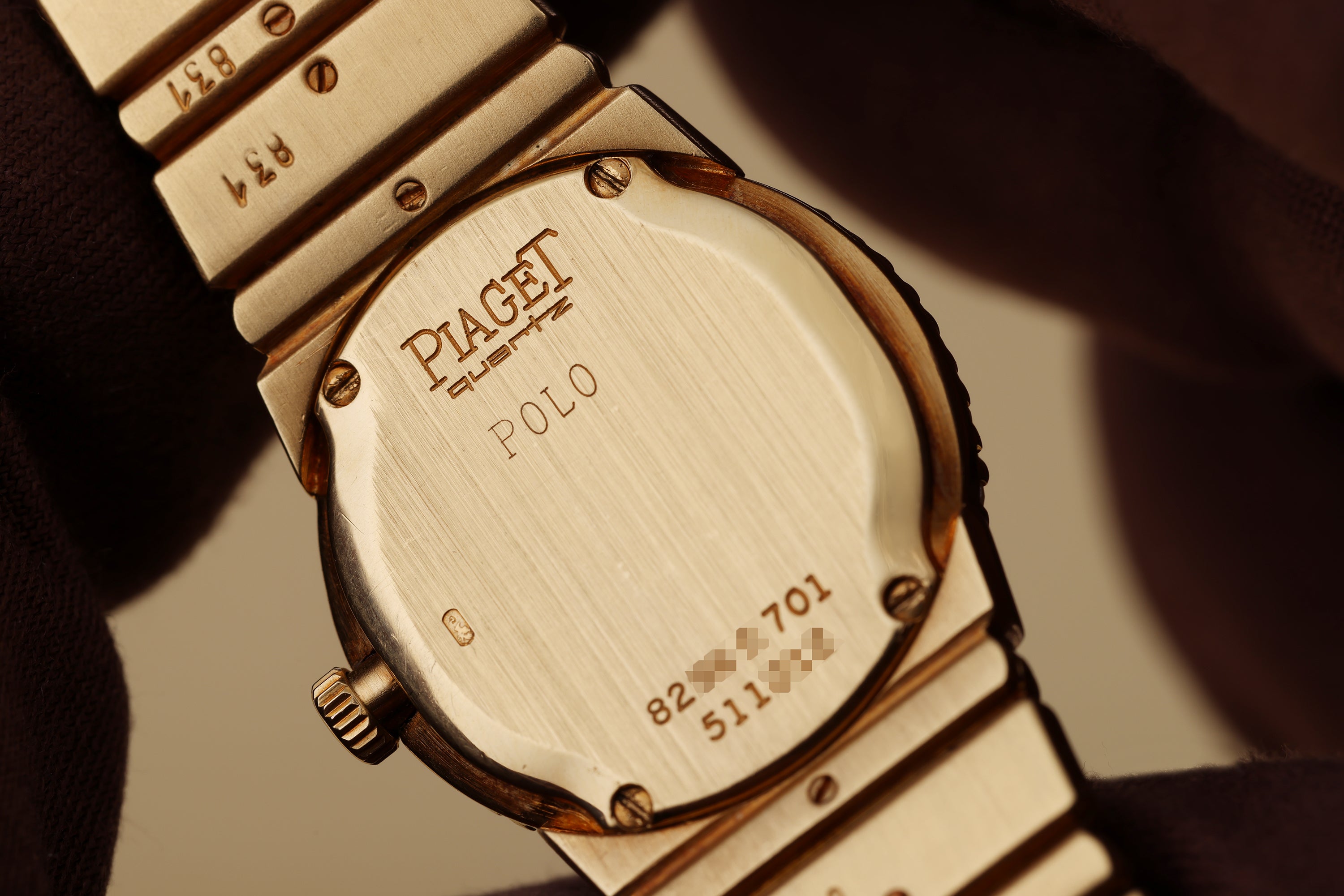 Piaget Polo Ladies | REF. 8296 C 701 | Diamond Bezel & Dial | Quartz | 21mm | 18k Yellow Gold | 1990's