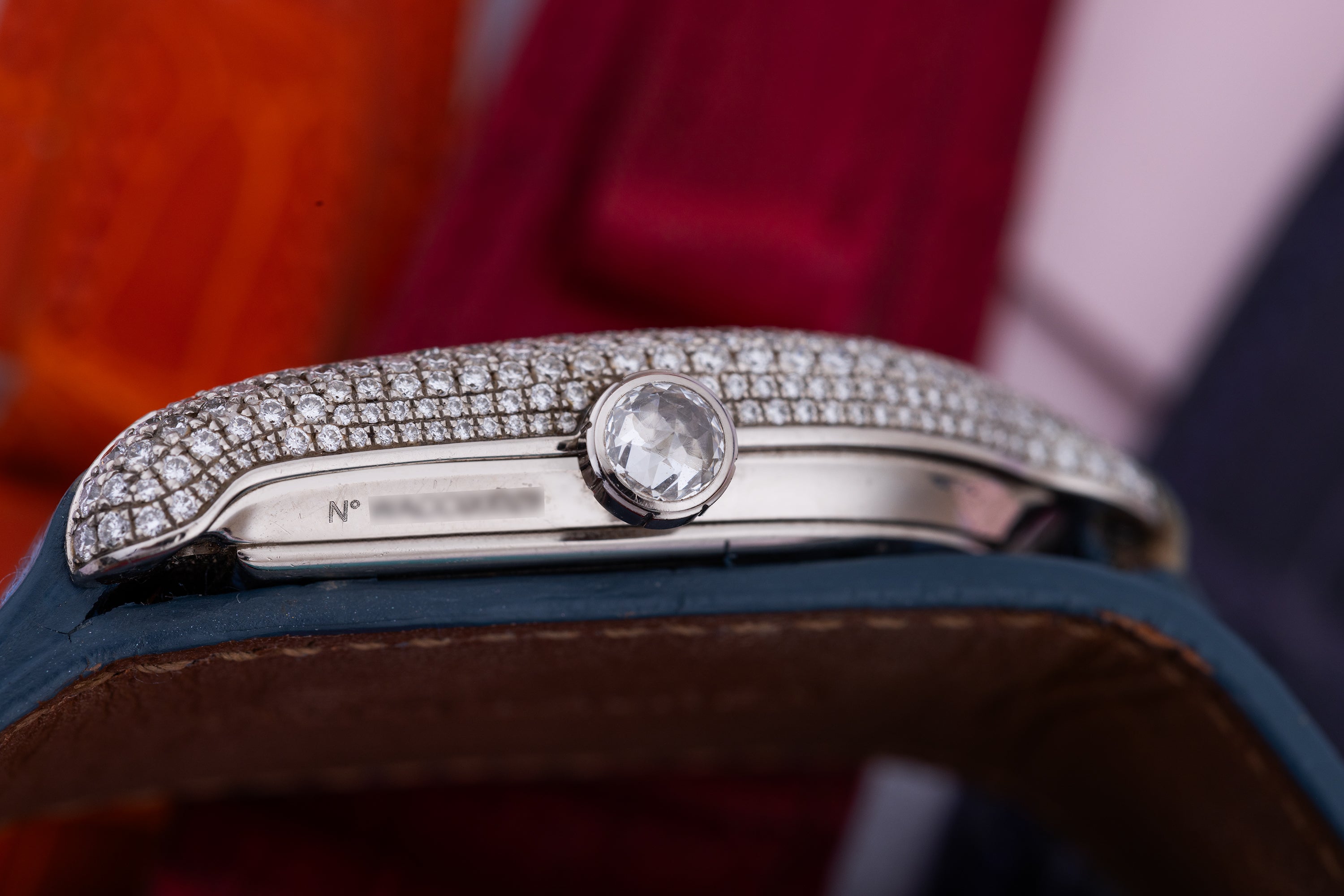 Ralph Lauren Stirrup | REF. RLR0022704 | 18k White Gold | 32mm | + 4 Additional Coloured Straps